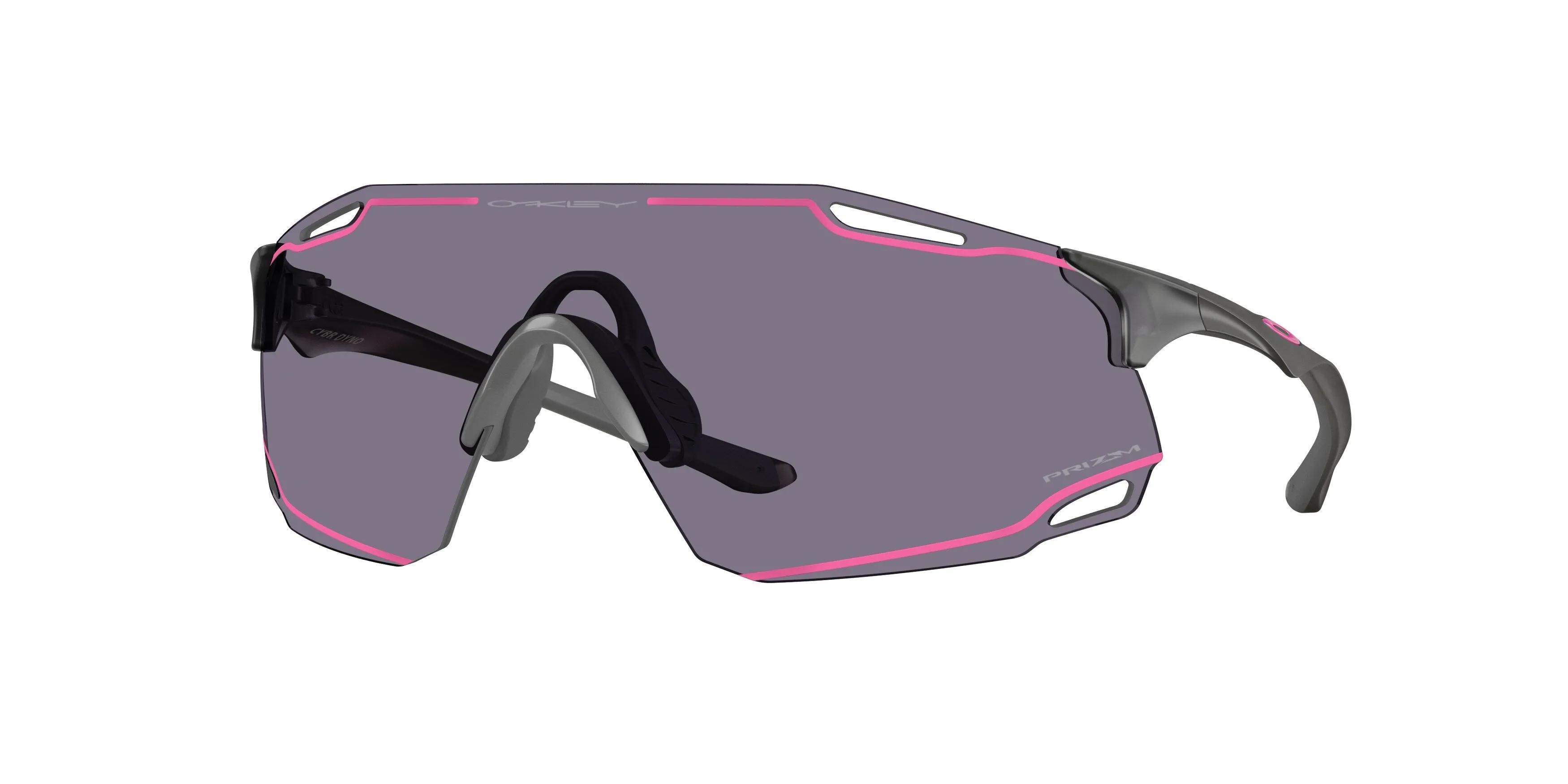 Oakley OO9513D CYBR DYNO 951310 Occhiali da sole O_Matter Grigio Grigio Squadrata Normale - immagine 1