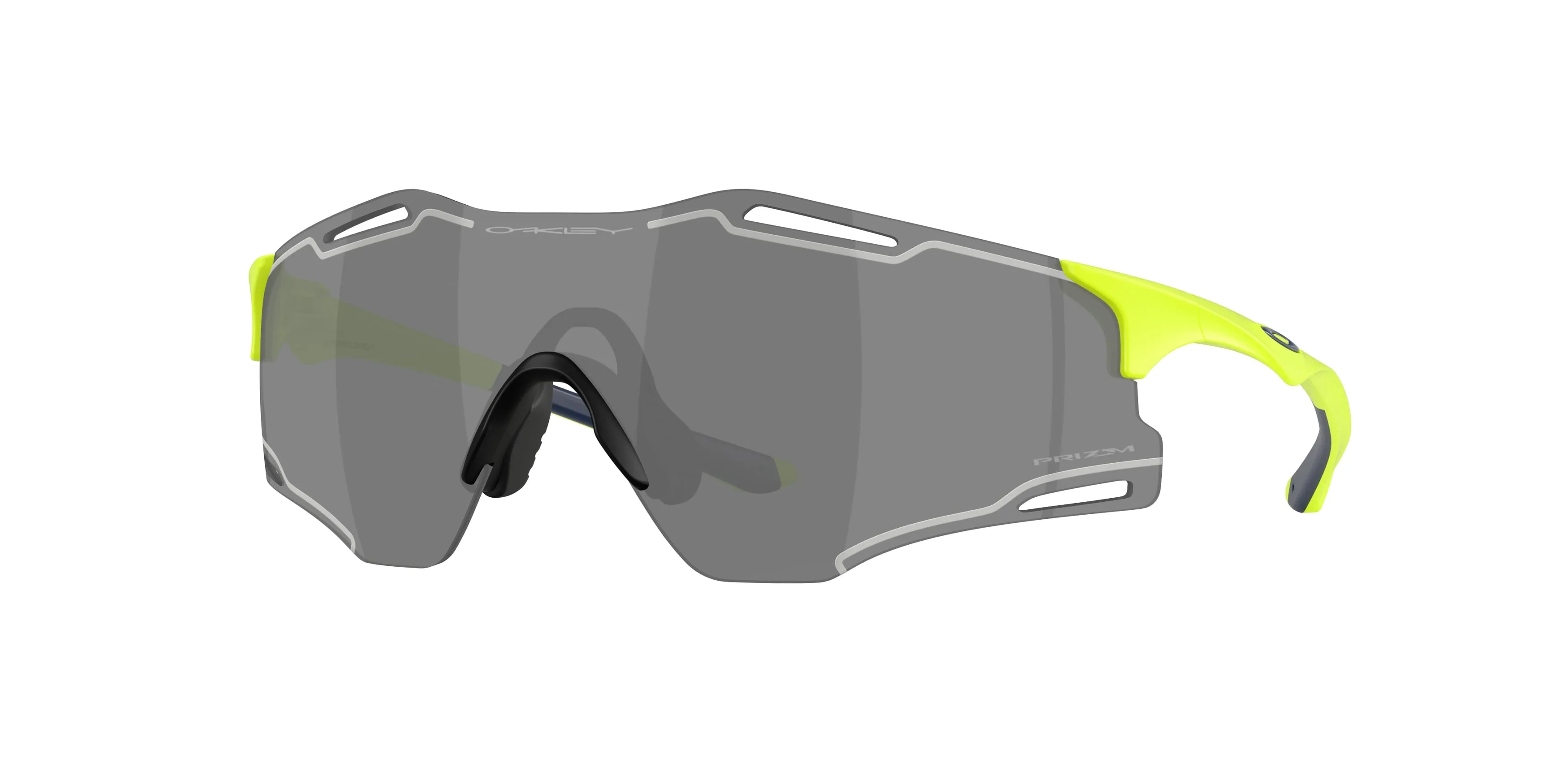 Oakley OO9512D CYBR ZERO 951210 Occhiali da sole O_Matter Giallo Grigio Squadrata Normale - immagine 1