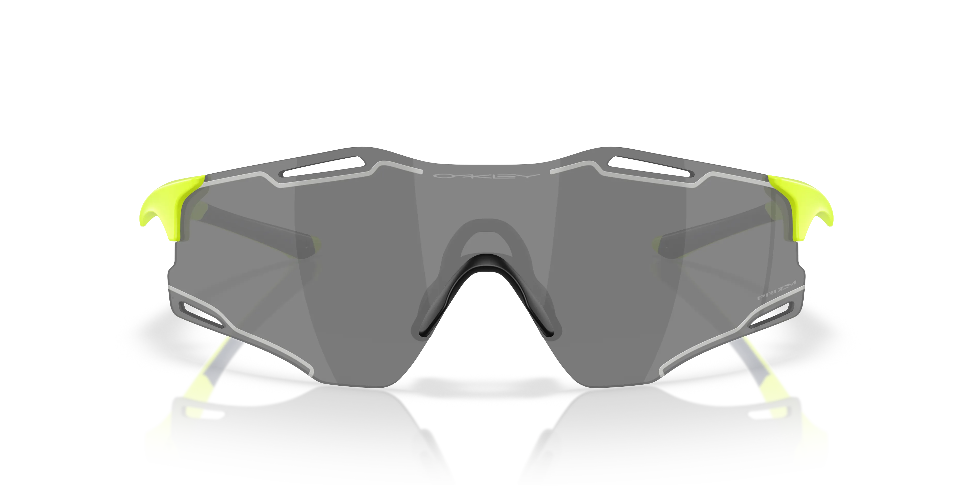 Oakley OO9512D CYBR ZERO 951210 Occhiali da sole O_Matter Giallo Grigio Squadrata Normale - immagine 3
