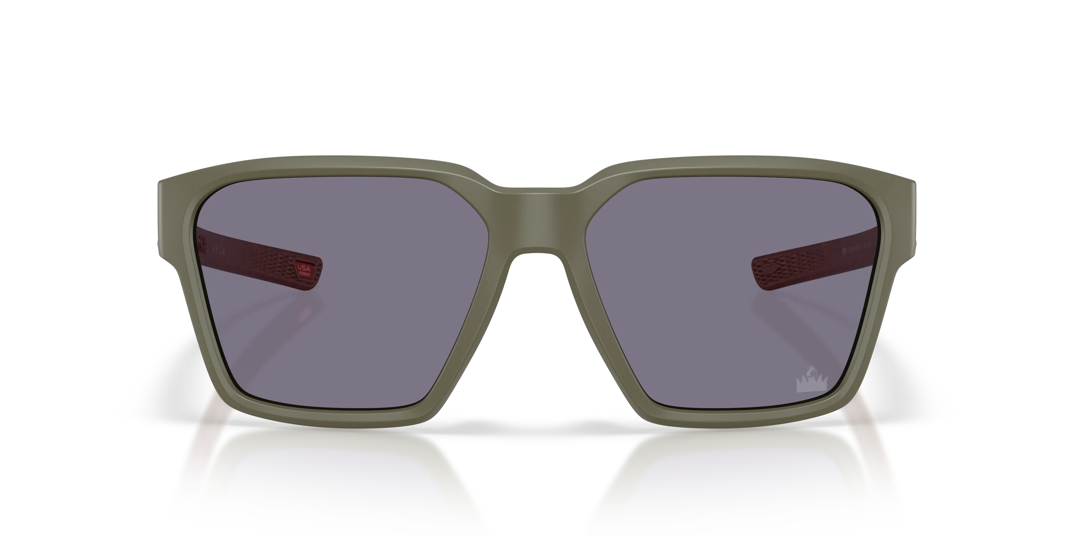 Oakley OO9497 BRIZA 949744 Occhiali da sole O_Matter Verde Grigio Squadrata Normale - immagine 3
