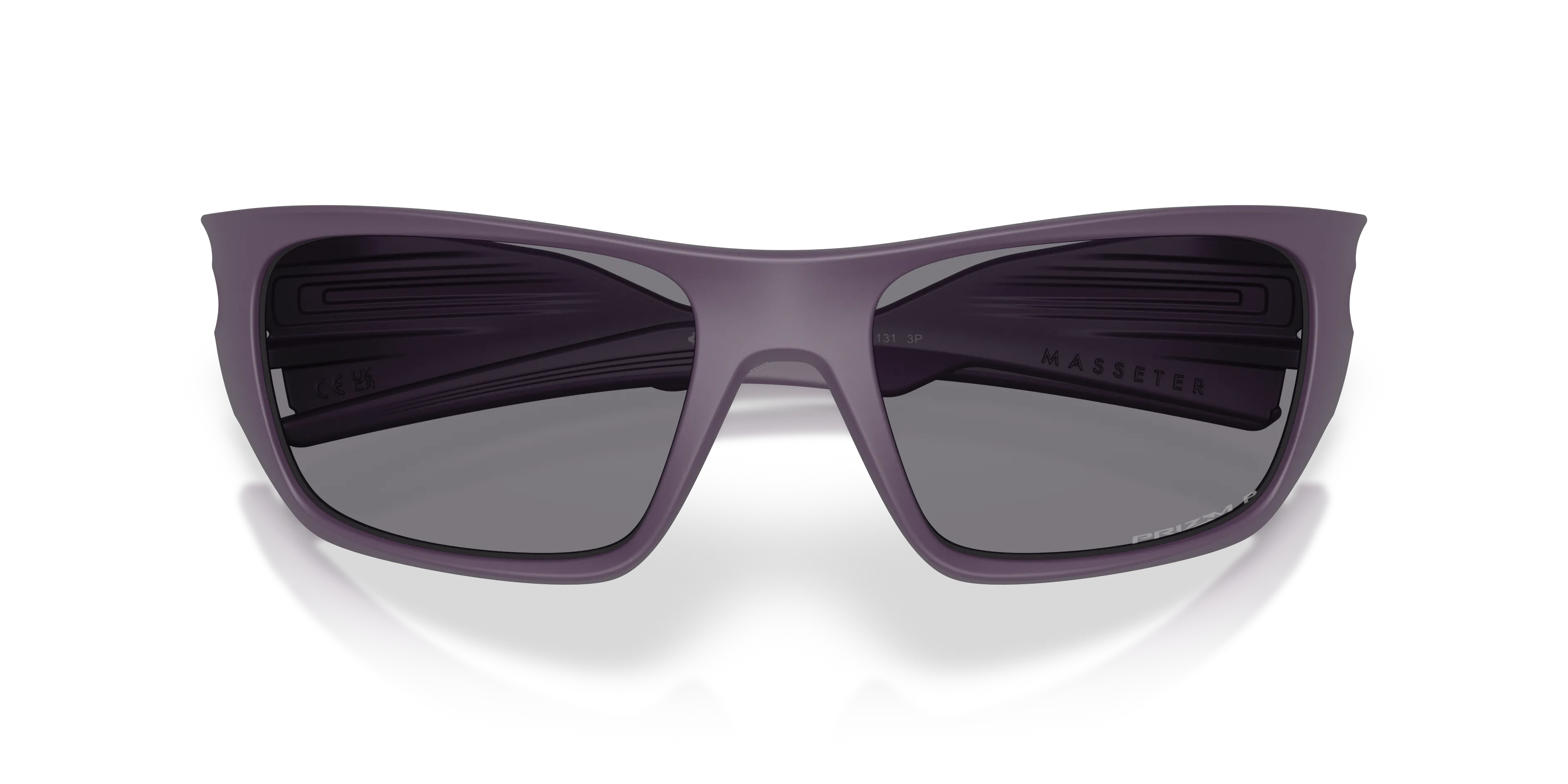 Oakley OO9486 MASSETER 948619 Occhiali da sole O_Matter Viola Grigio Squadrata Polarizzata - immagine 2