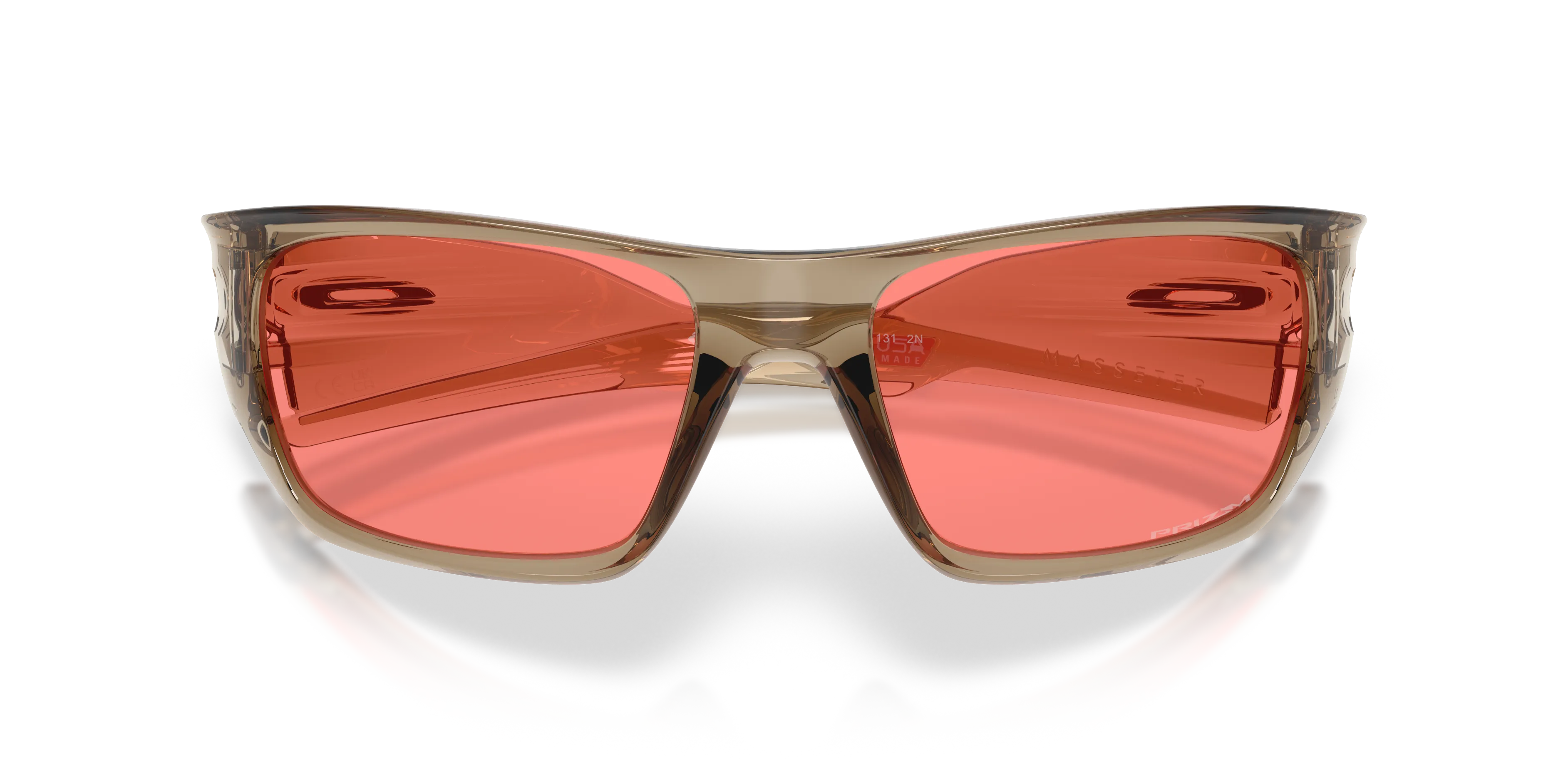 Oakley OO9486 MASSETER 948616 Occhiali da sole O_Matter Marrone Rosa Squadrata Normale - immagine 2