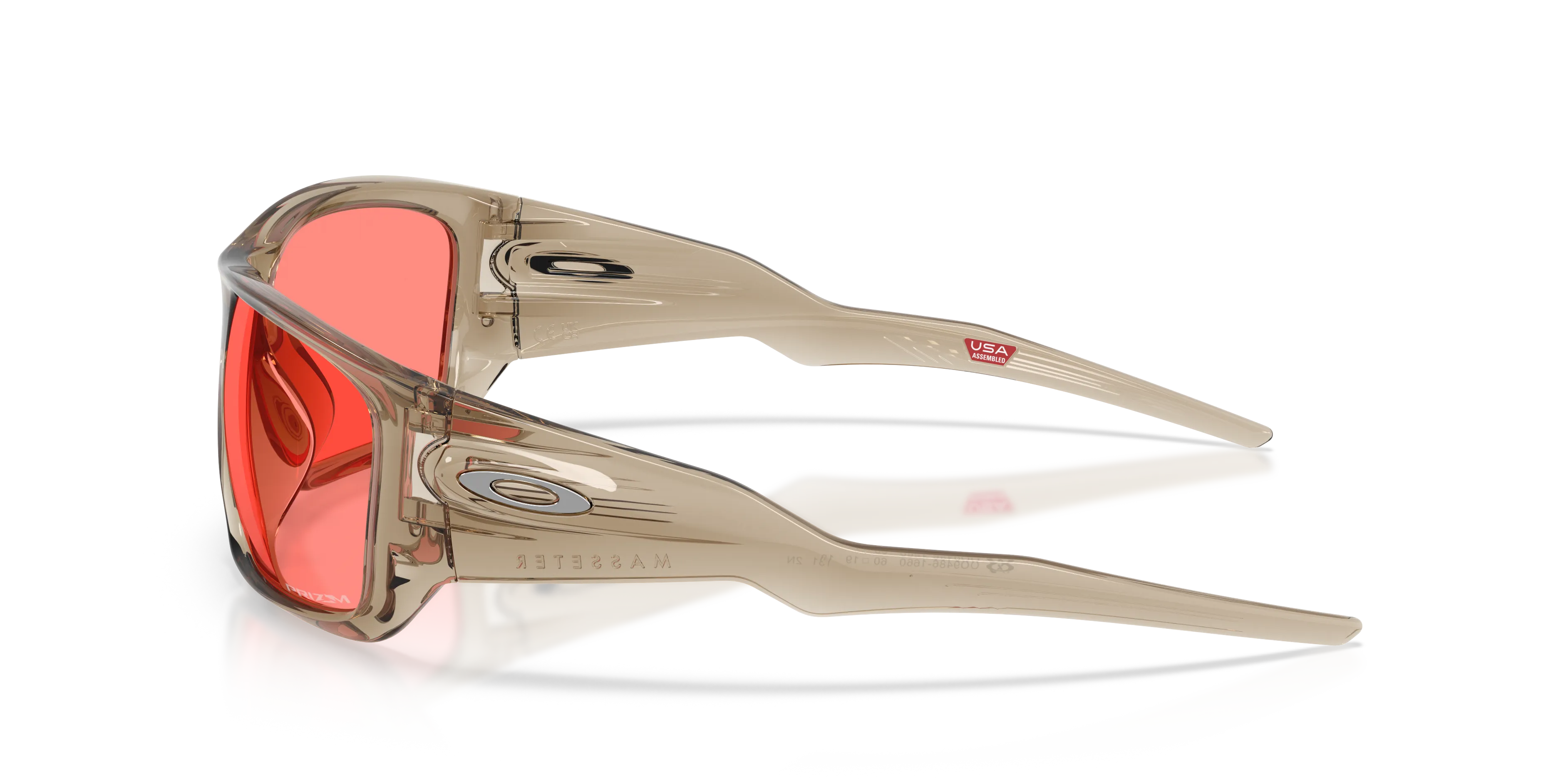 Oakley OO9486 MASSETER 948616 Occhiali da sole O_Matter Marrone Rosa Squadrata Normale - immagine 4