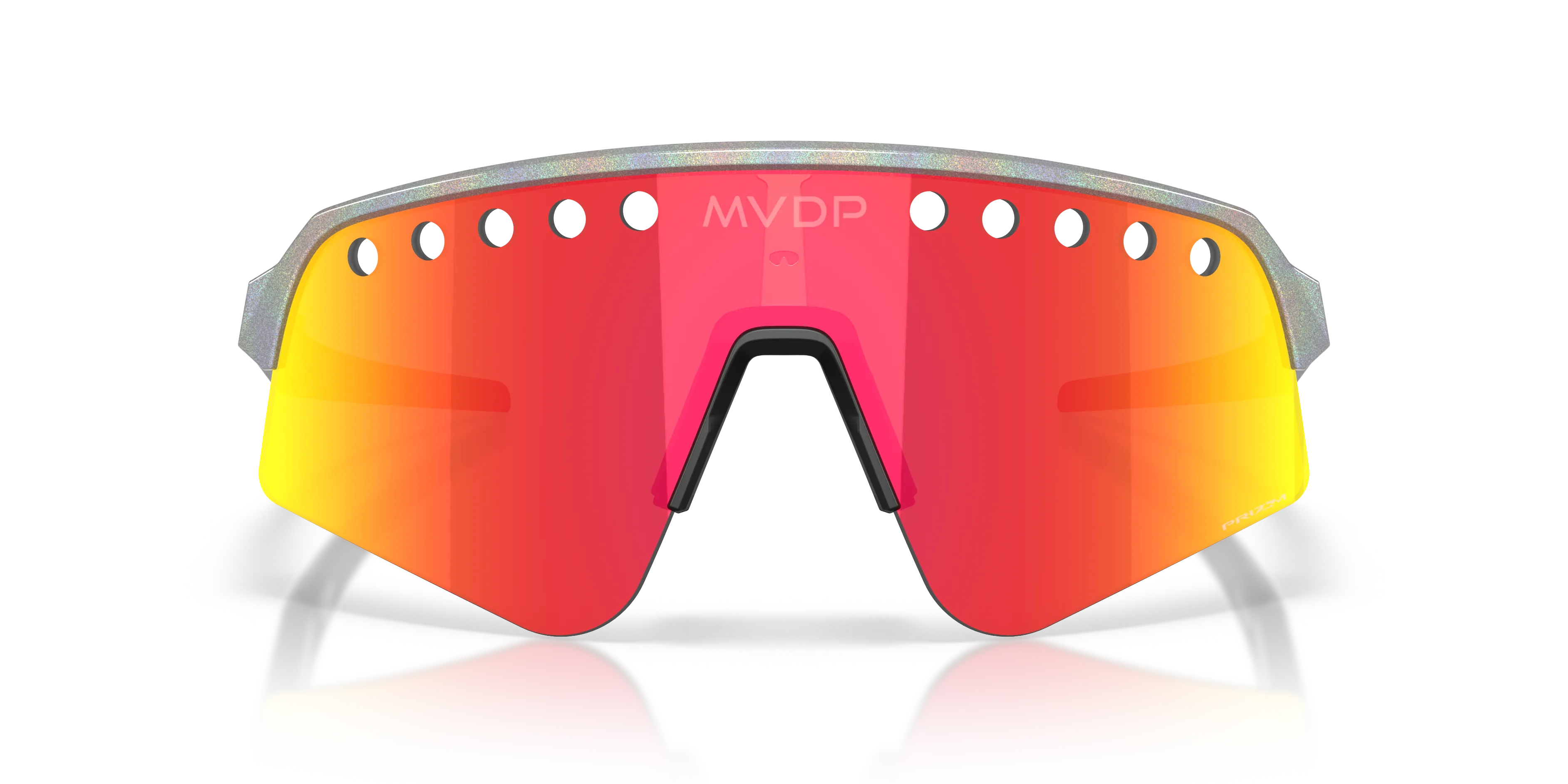 Oakley OO9465 SUTRO LITE SWEEP 946540 Occhiali da sole O_Matter Argento Rosso Maschera Normale - immagine 3
