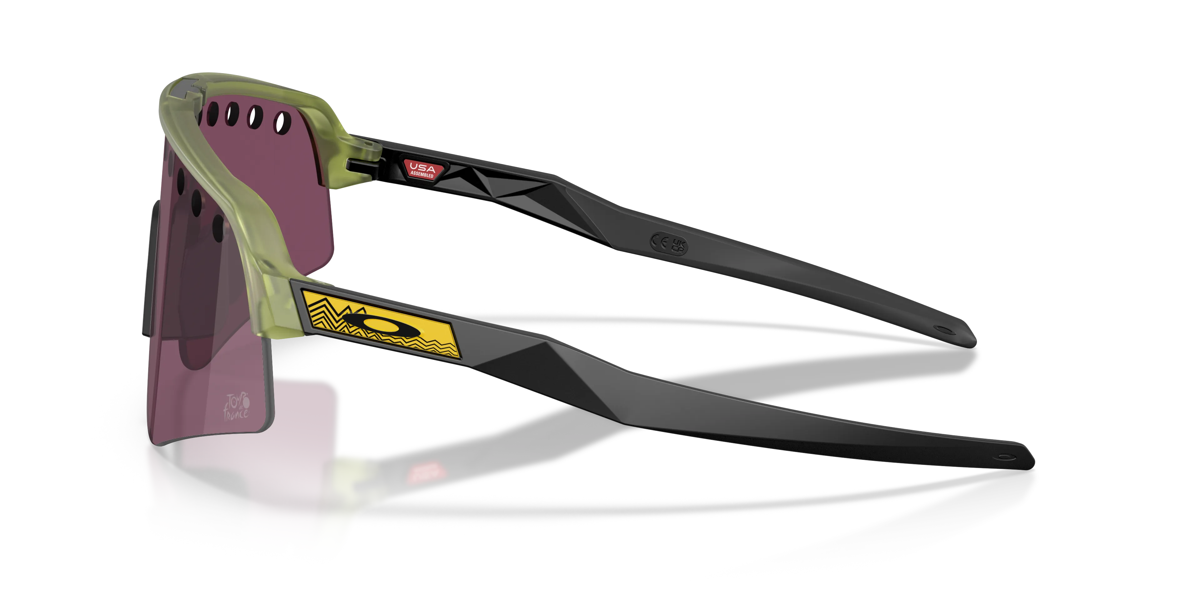 Oakley OO9465 SUTRO LITE SWEEP 946536 Occhiali da sole O_Matter Marrone Grigio Maschera Normale - immagine 4