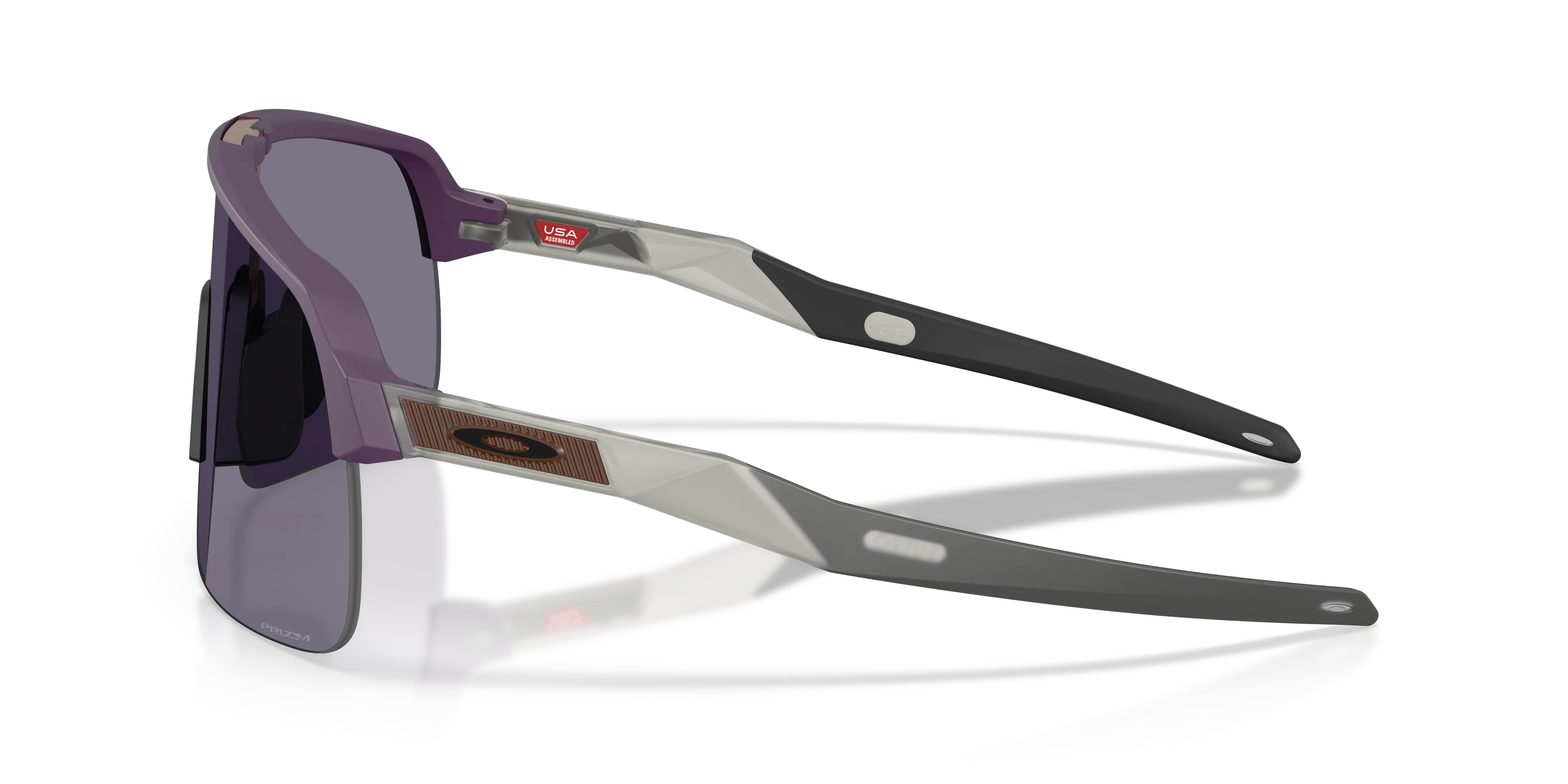 Oakley OO9463 SUTRO LITE 9463C7 Occhiali da sole O_Matter Viola Grigio Squadrata Normale - immagine 4