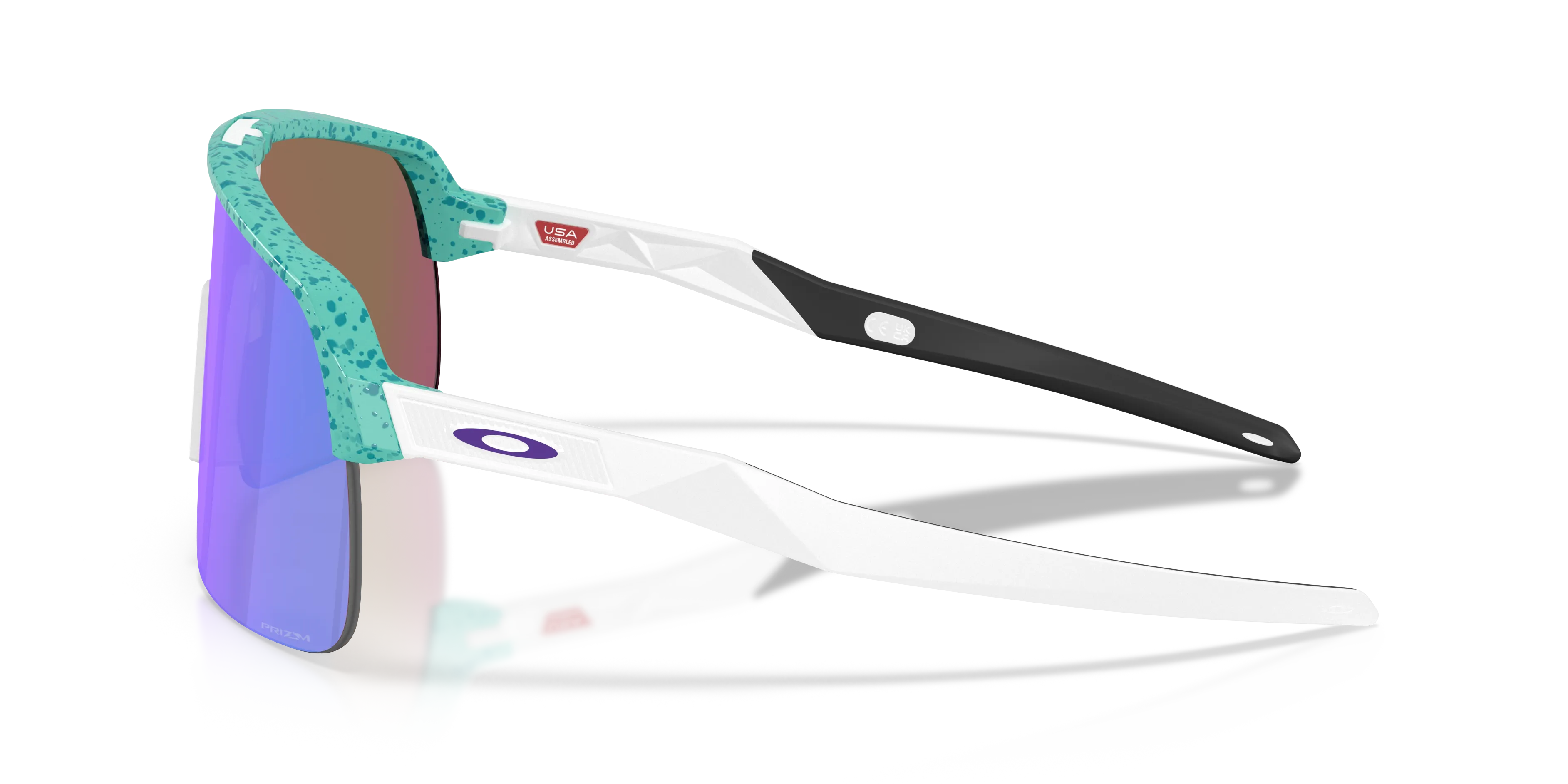 Oakley OO9463 SUTRO LITE 9463C5 Occhiali da sole O_Matter Verde Viola Squadrata Normale - immagine 4