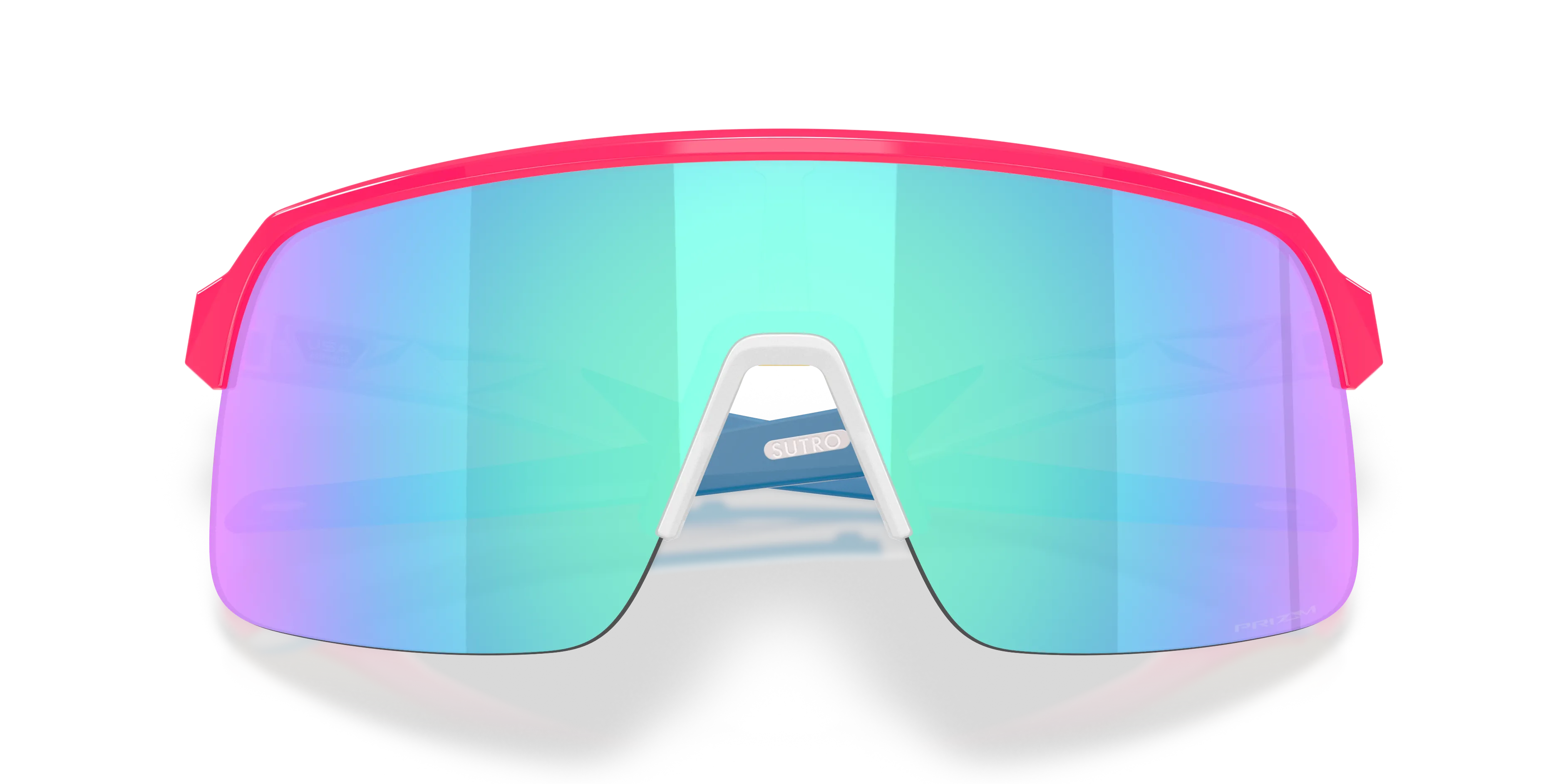 Oakley OO9463 SUTRO LITE 9463C4 Occhiali da sole O_Matter Rosa Blu Squadrata Normale - immagine 2