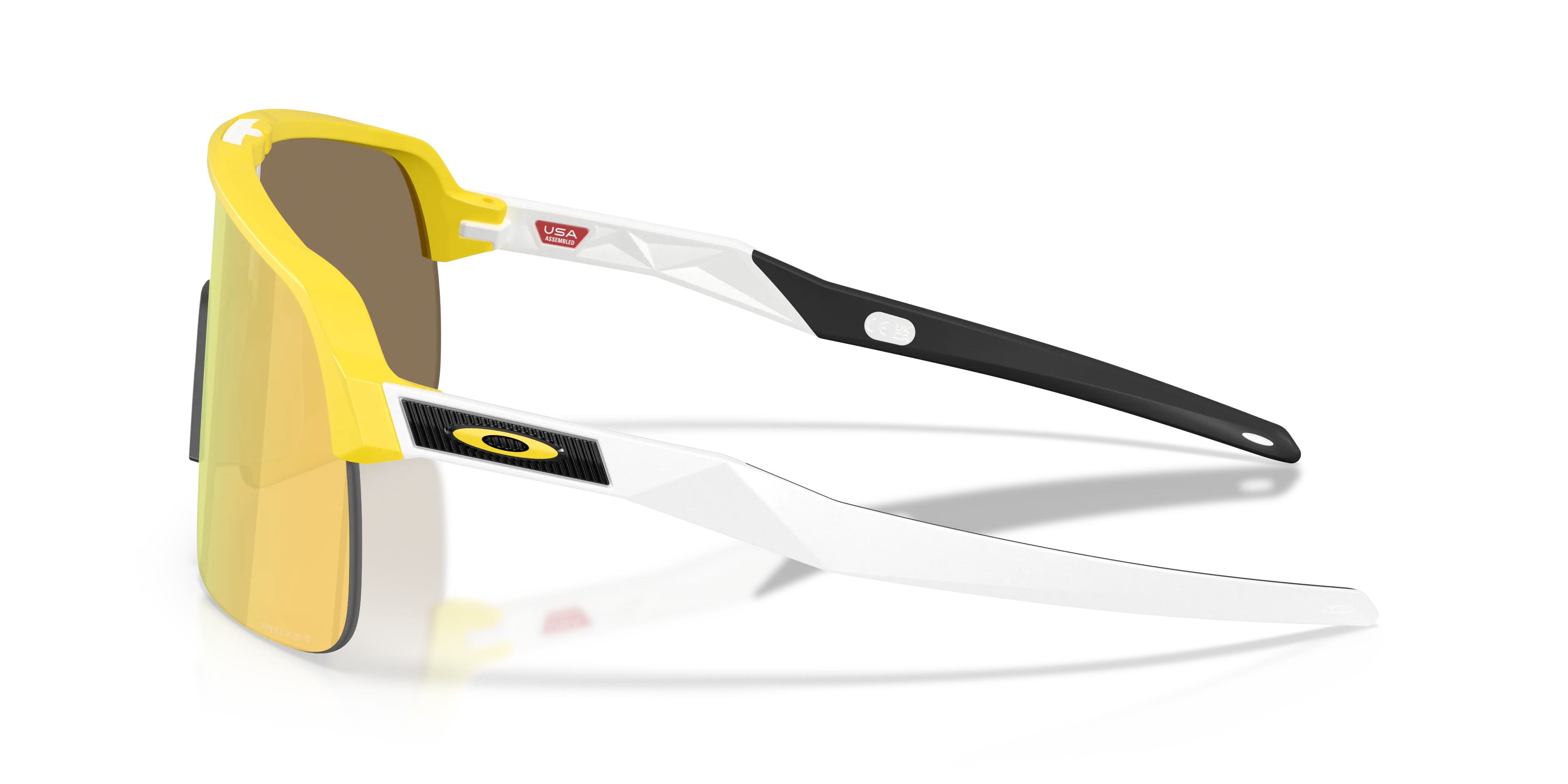 Oakley OO9463 SUTRO LITE 9463B4 Occhiali da sole O_Matter Giallo Oro Squadrata Normale - immagine 4