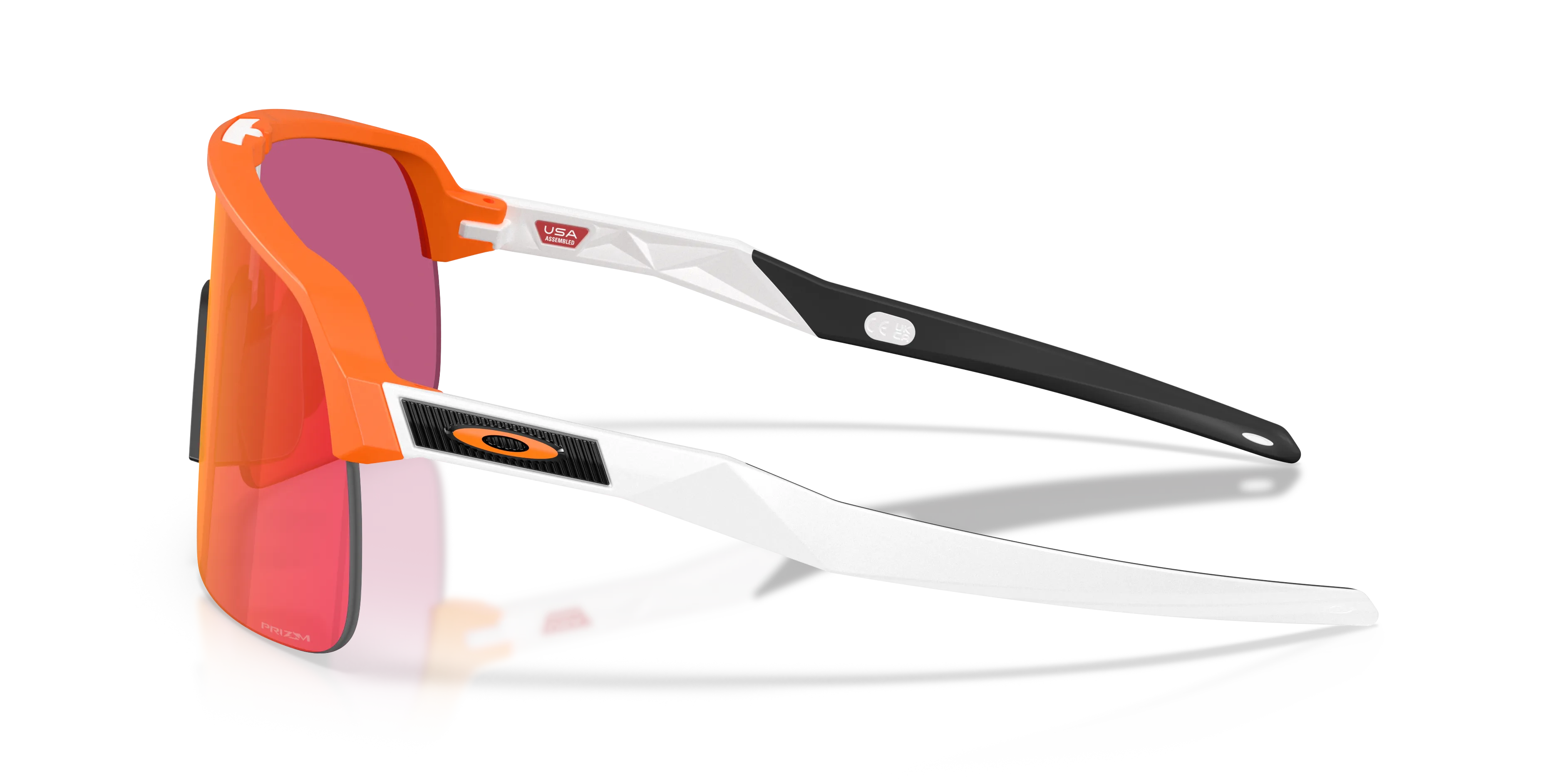 Oakley OO9463 SUTRO LITE 9463B3 Occhiali da sole O_Matter Arancione Viola Squadrata Normale - immagine 4