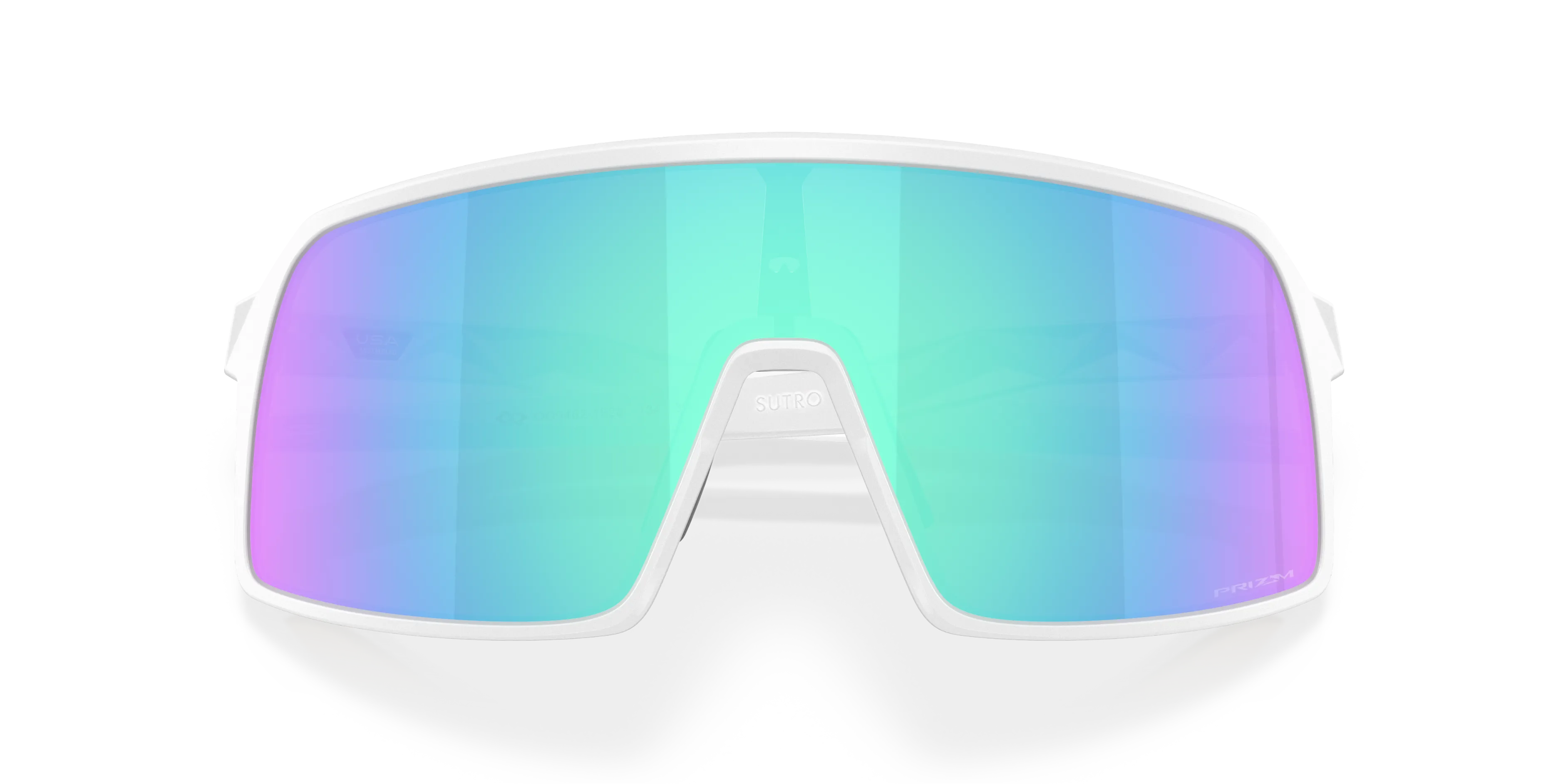 Oakley OO9462 SUTRO S 946215 Occhiali da sole O_Matter Bianco Blu Maschera Normale - immagine 2