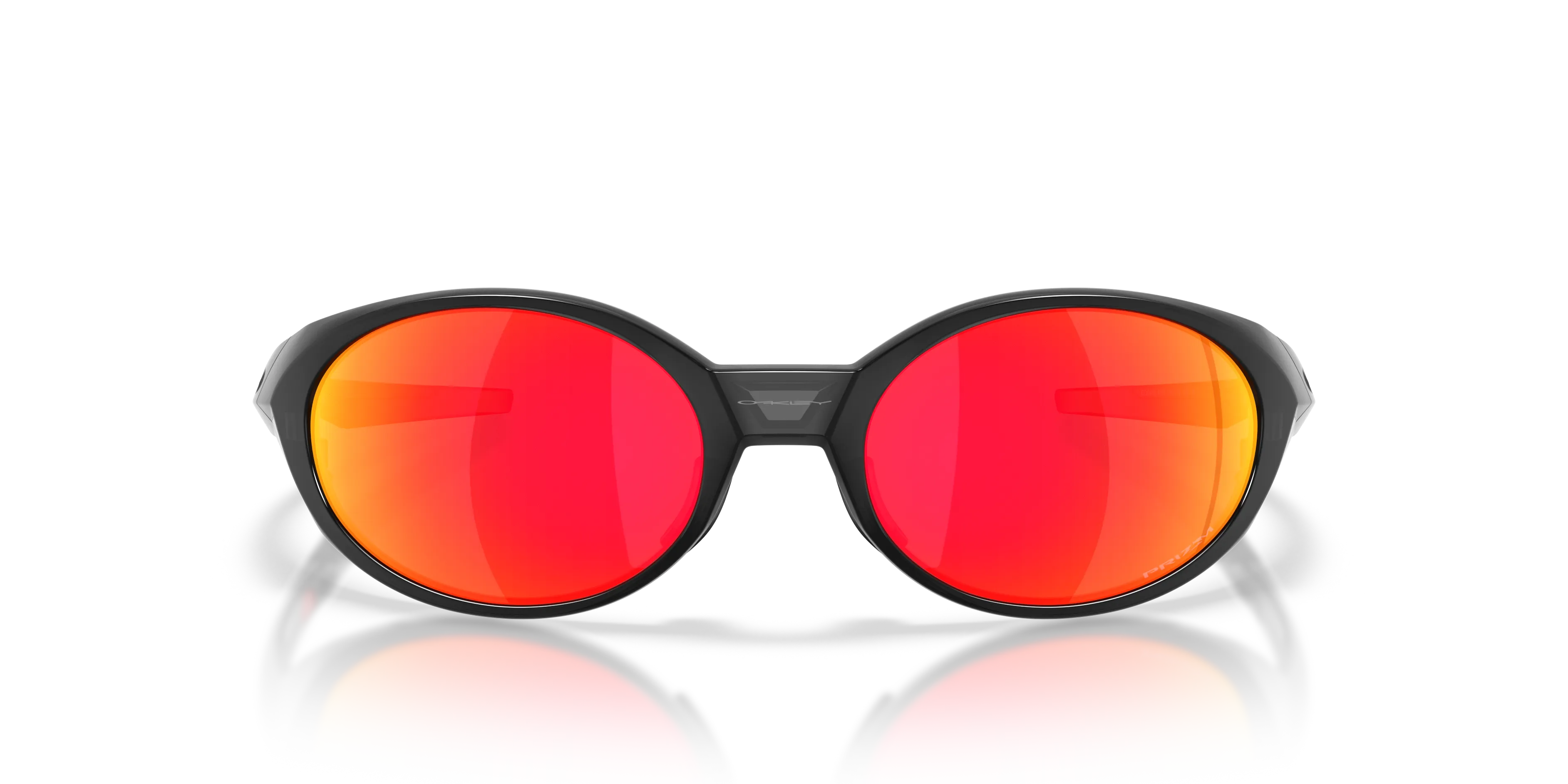Oakley OO9438 EYEJACKET REDUX 943846 Occhiali da sole O_Matter Nero Rosso Squadrata Normale - immagine 3