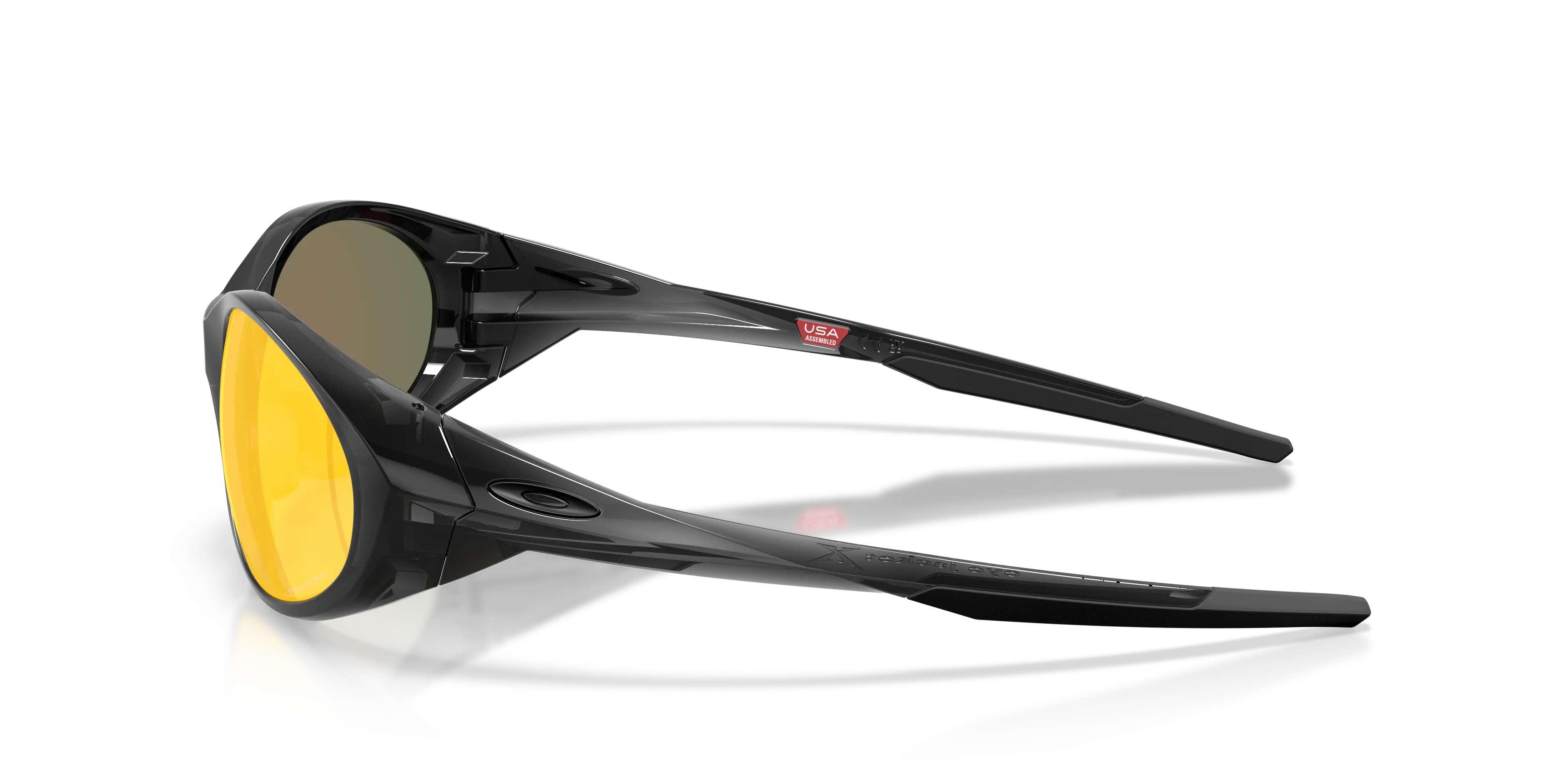 Oakley OO9438 EYEJACKET REDUX 943846 Occhiali da sole O_Matter Nero Rosso Squadrata Normale - immagine 4