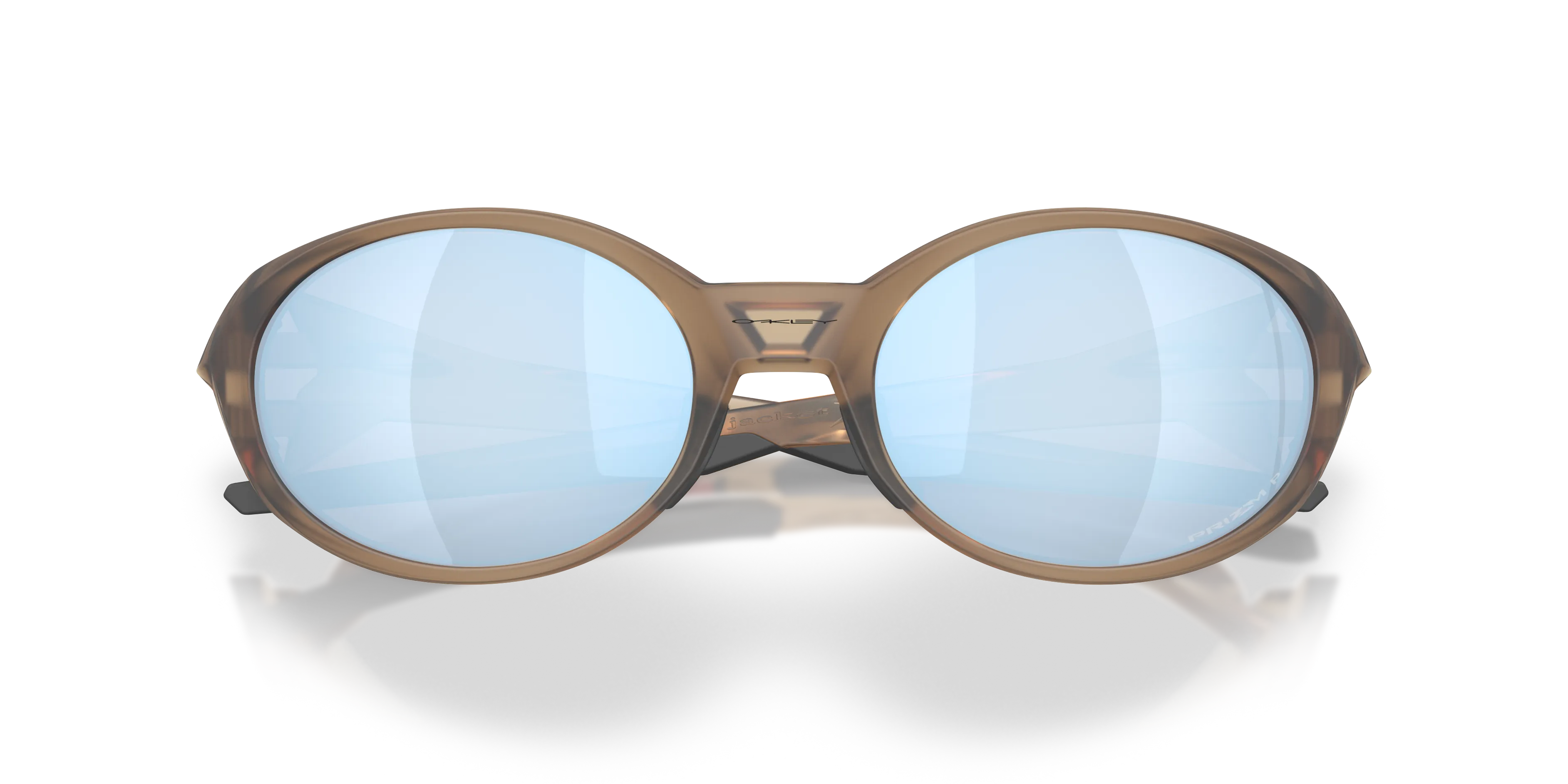 Oakley OO9438 EYEJACKET REDUX 943845 Occhiali da sole O_Matter Marrone Blu Squadrata Polarizzata - immagine 2