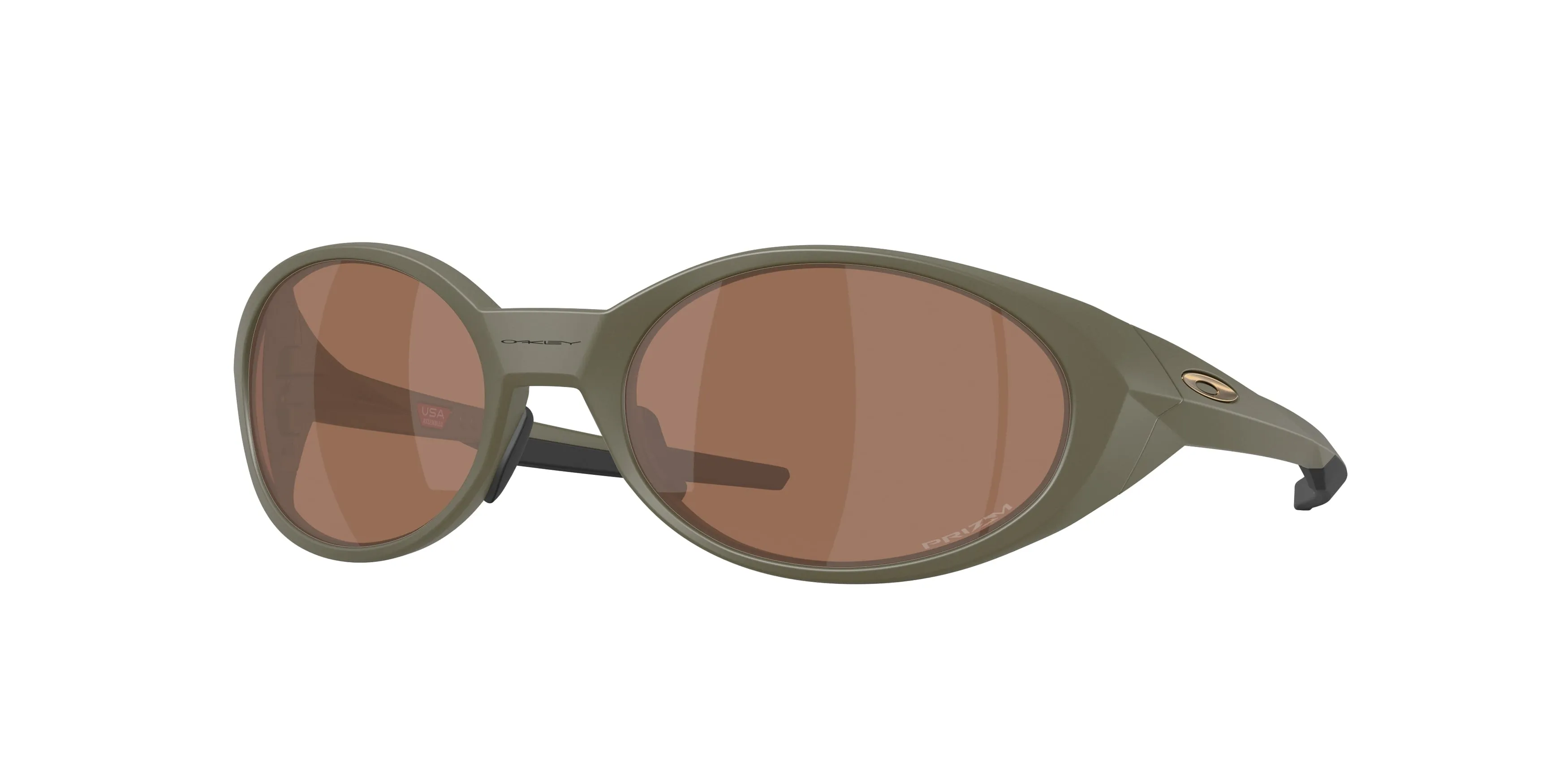 Oakley OO9438 EYEJACKET REDUX 943844 Occhiali da sole O_Matter Verde Marrone Squadrata Normale - immagine 1