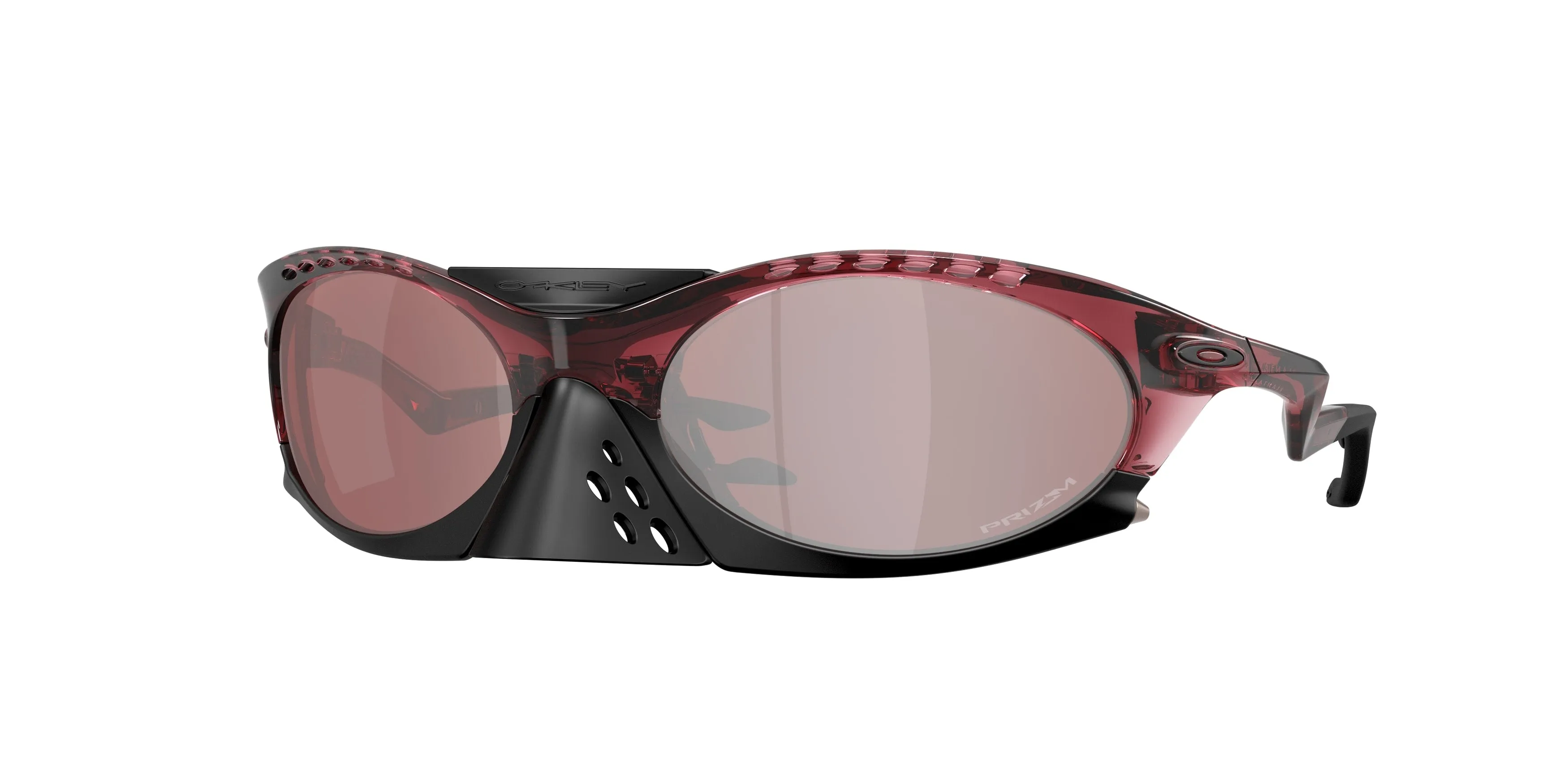 Oakley OO9437 PLANTARIS 943716 Occhiali da sole O_Matter Rosso Grigio Rotonda Normale - immagine 1