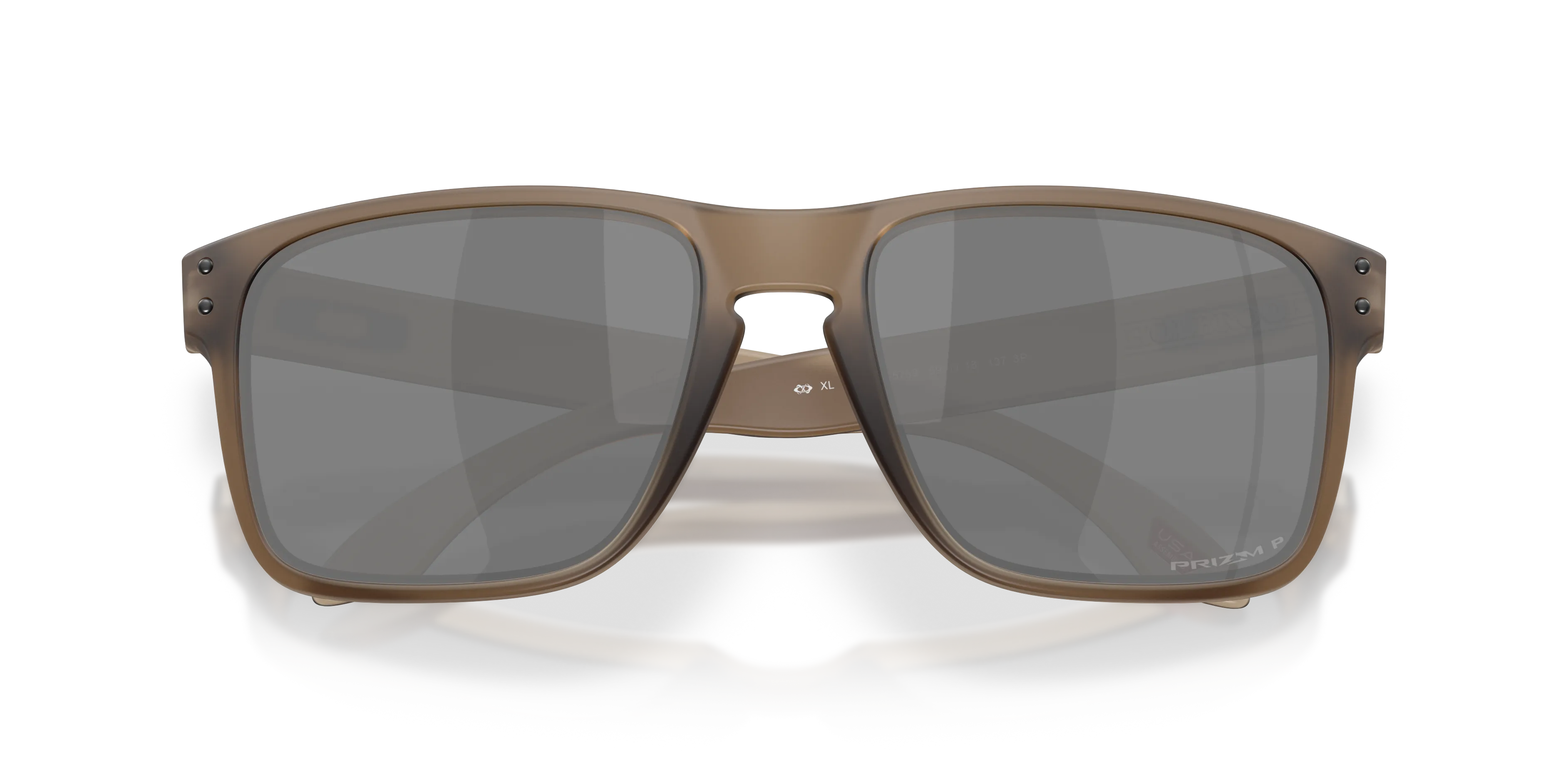 Oakley OO9417 HOLBROOK XL 941757 Occhiali da sole O_Matter Marrone Grigio Squadrata Polarizzata - immagine 2