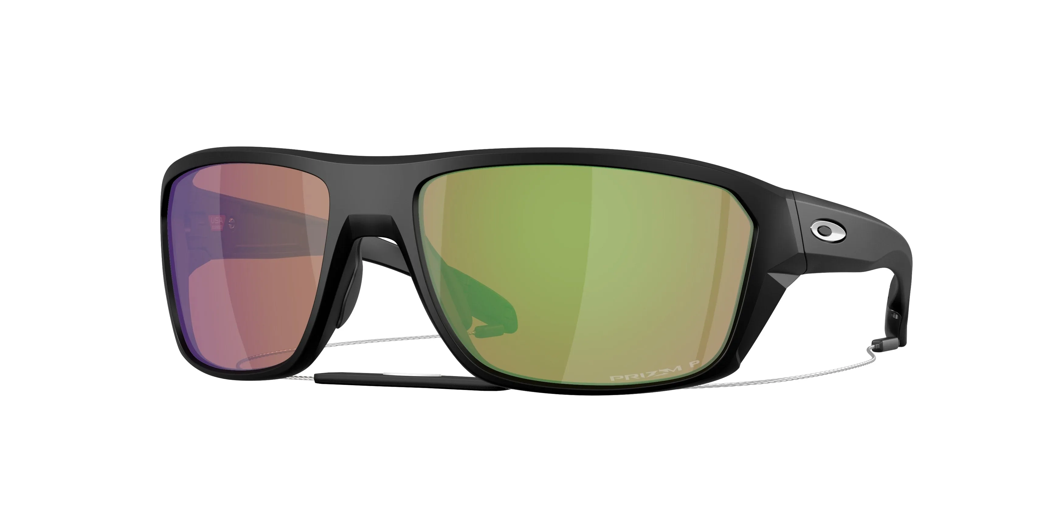Oakley OO9416 SPLIT SHOT 941640 Occhiali da sole O_Matter Nero Blu Squadrata Polarizzata - immagine 1