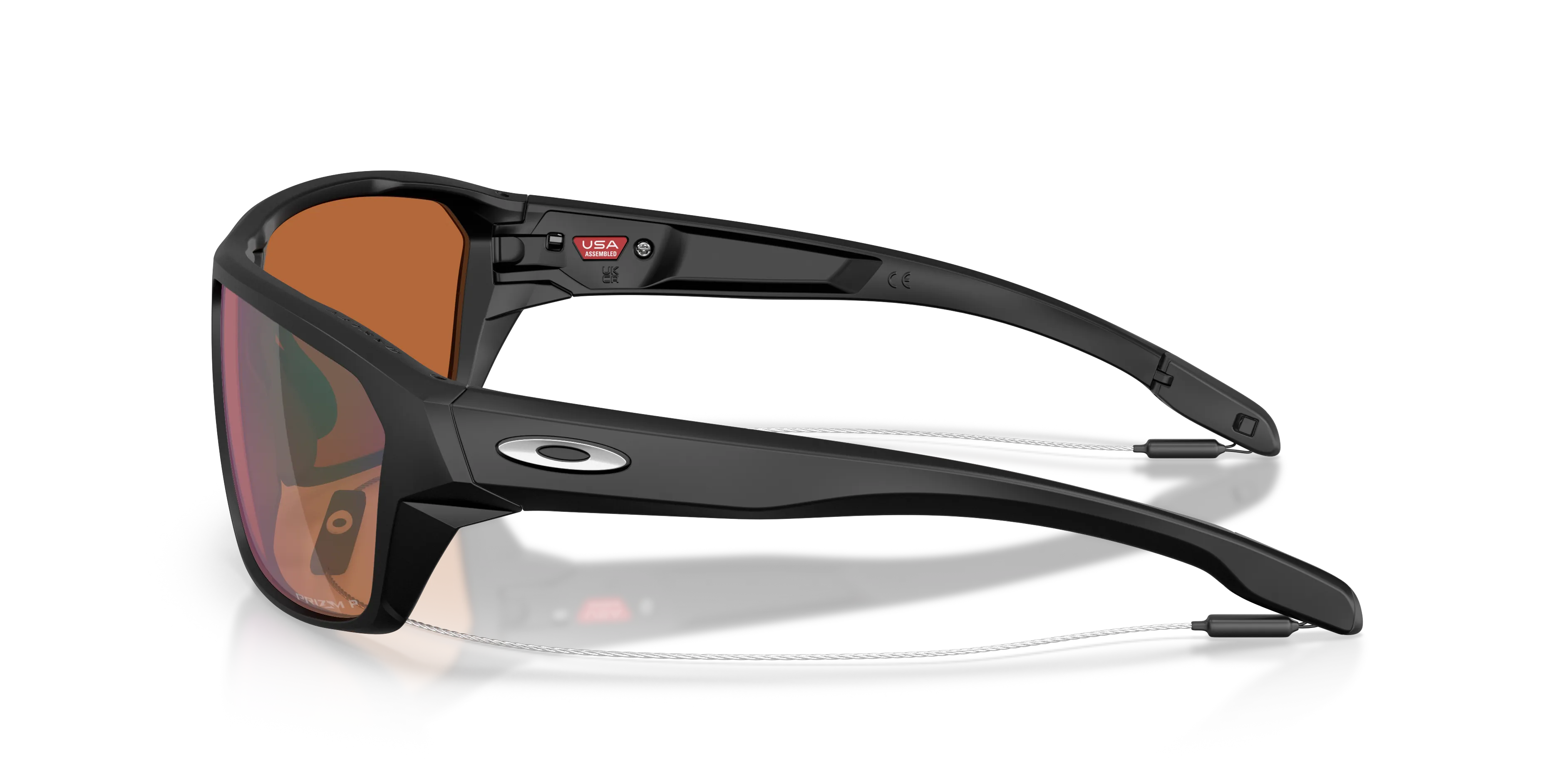 Oakley OO9416 SPLIT SHOT 941640 Occhiali da sole O_Matter Nero Blu Squadrata Polarizzata - immagine 4