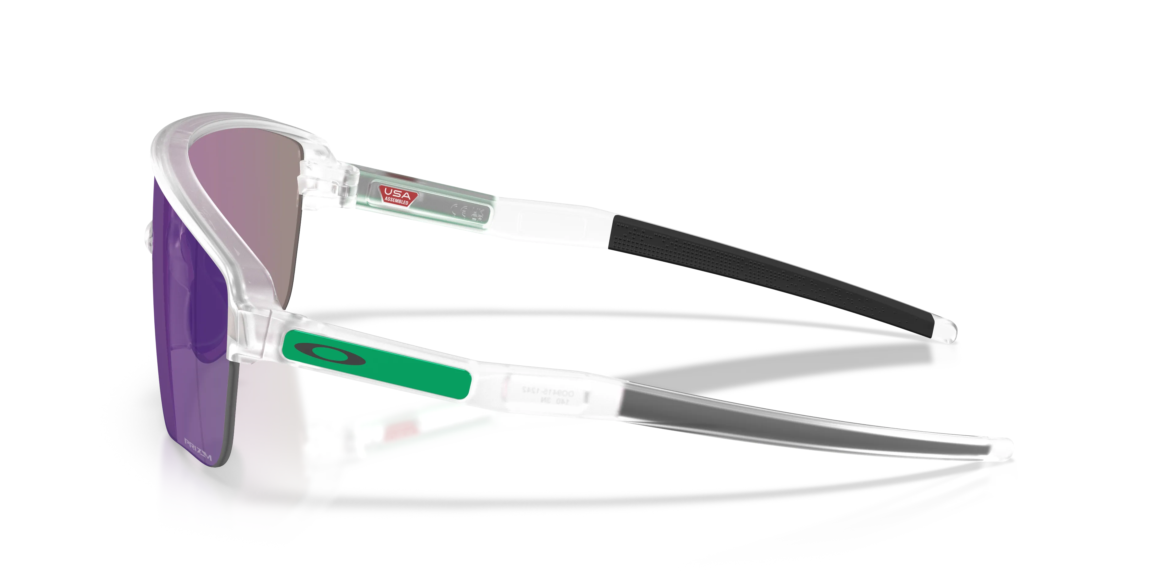 Oakley OO9415 CORRIDOR SQ 941512 Occhiali da sole O_Matter Trasparente Verde Squadrata Normale - immagine 4