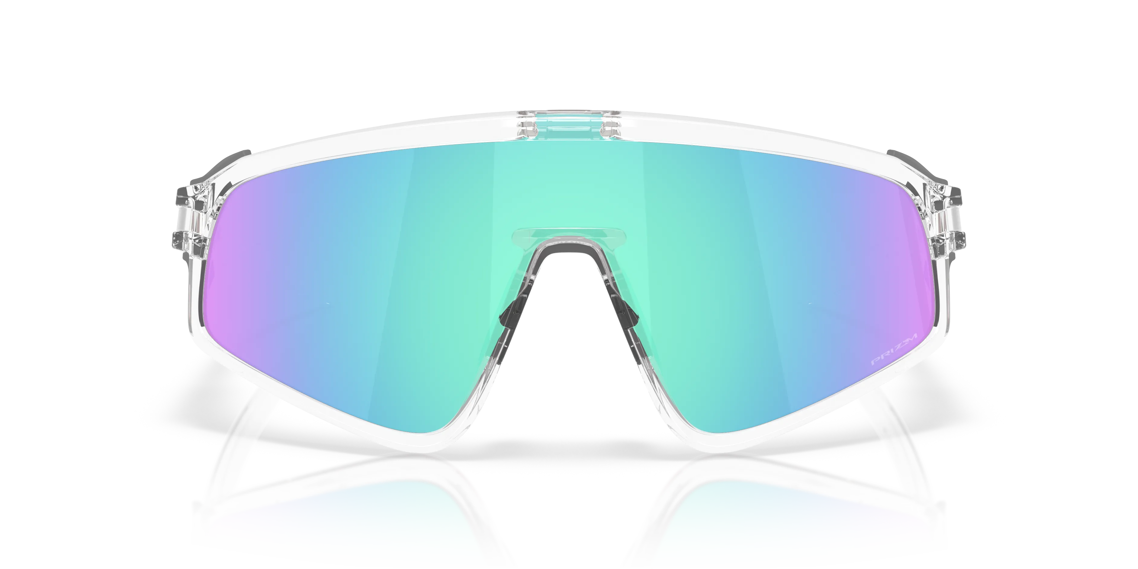 Oakley OO9404 LATCH PANEL 940418 Occhiali da sole O_Matter Trasparente Blu Maschera Normale - immagine 3