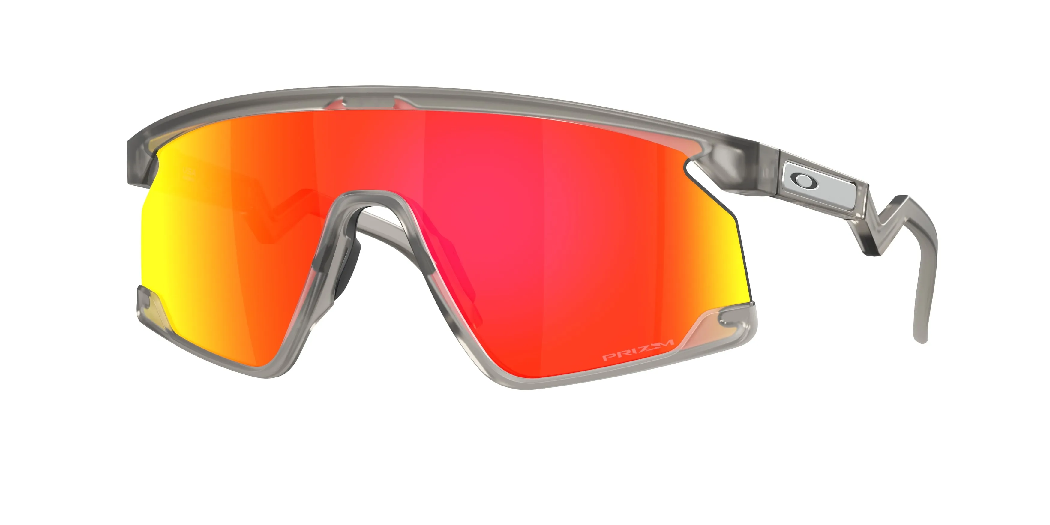 Oakley OO9280 BXTR 928024 Occhiali da sole O_Matter Grigio Rosso Maschera Normale - immagine 1