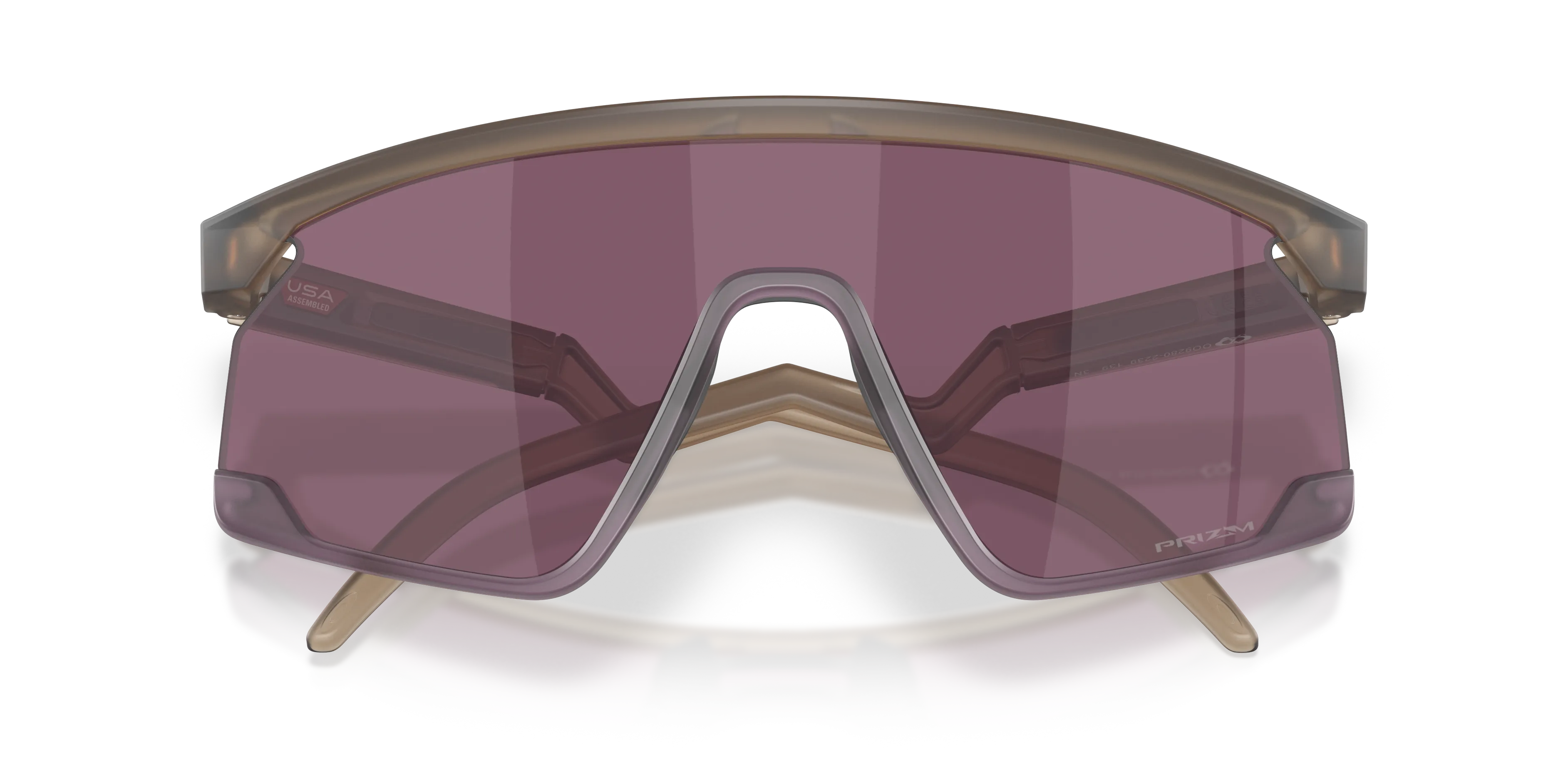 Oakley OO9280 BXTR 928022 Occhiali da sole O_Matter Marrone Grigio Maschera Normale - immagine 2