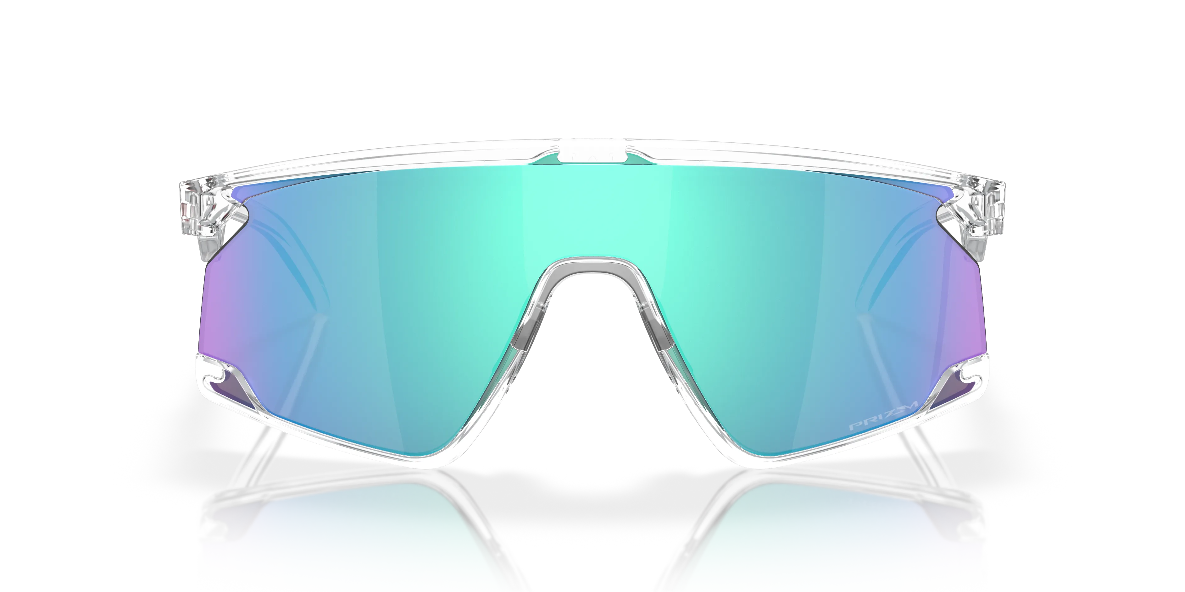 Oakley OO9280 BXTR 928012 Occhiali da sole O_Matter Trasparente Blu Maschera Normale - immagine 3
