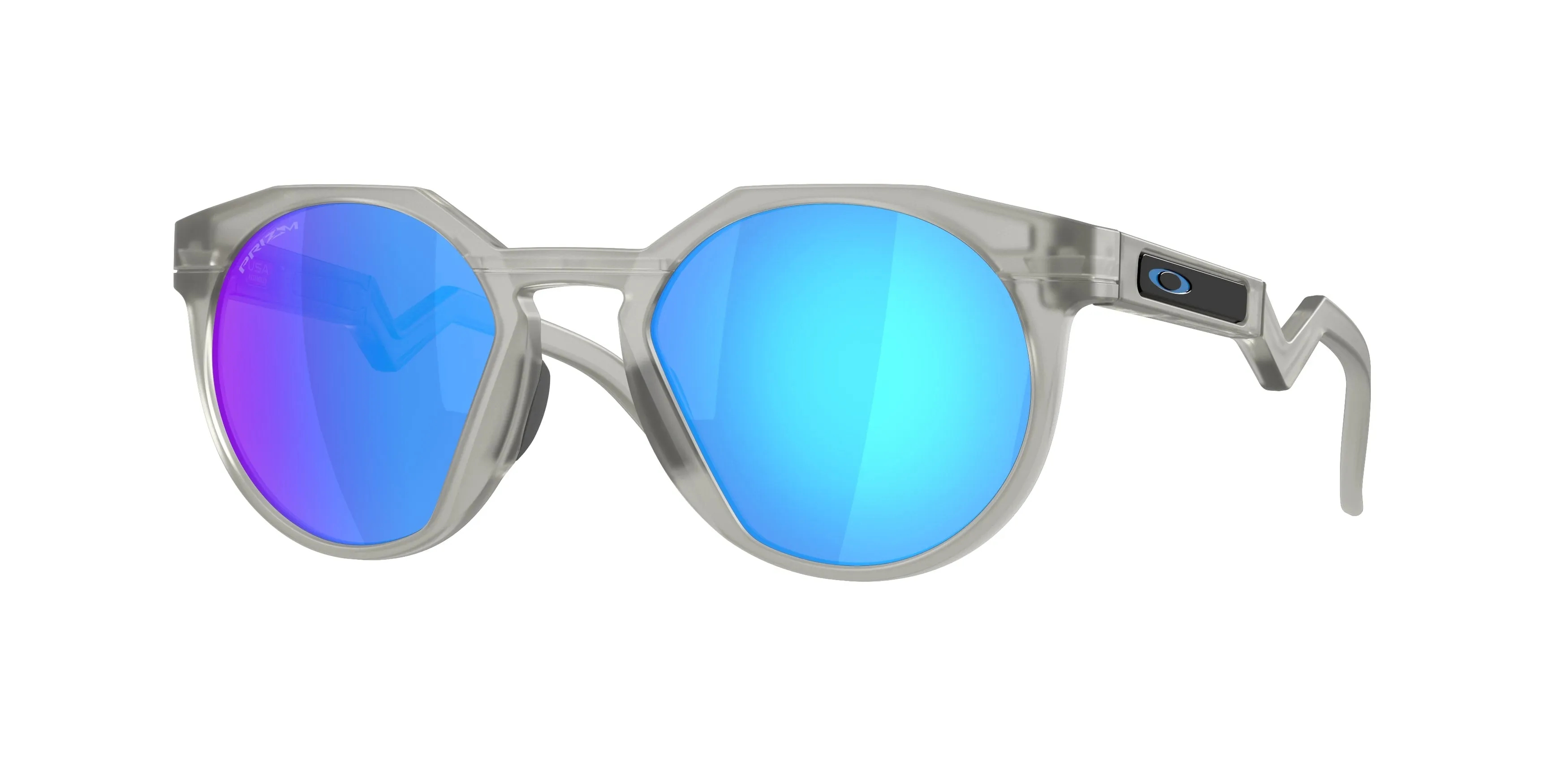 Oakley OO9242 HSTN 924227 Occhiali da sole O_Matter Grigio Blu Rotonda Normale - immagine 1
