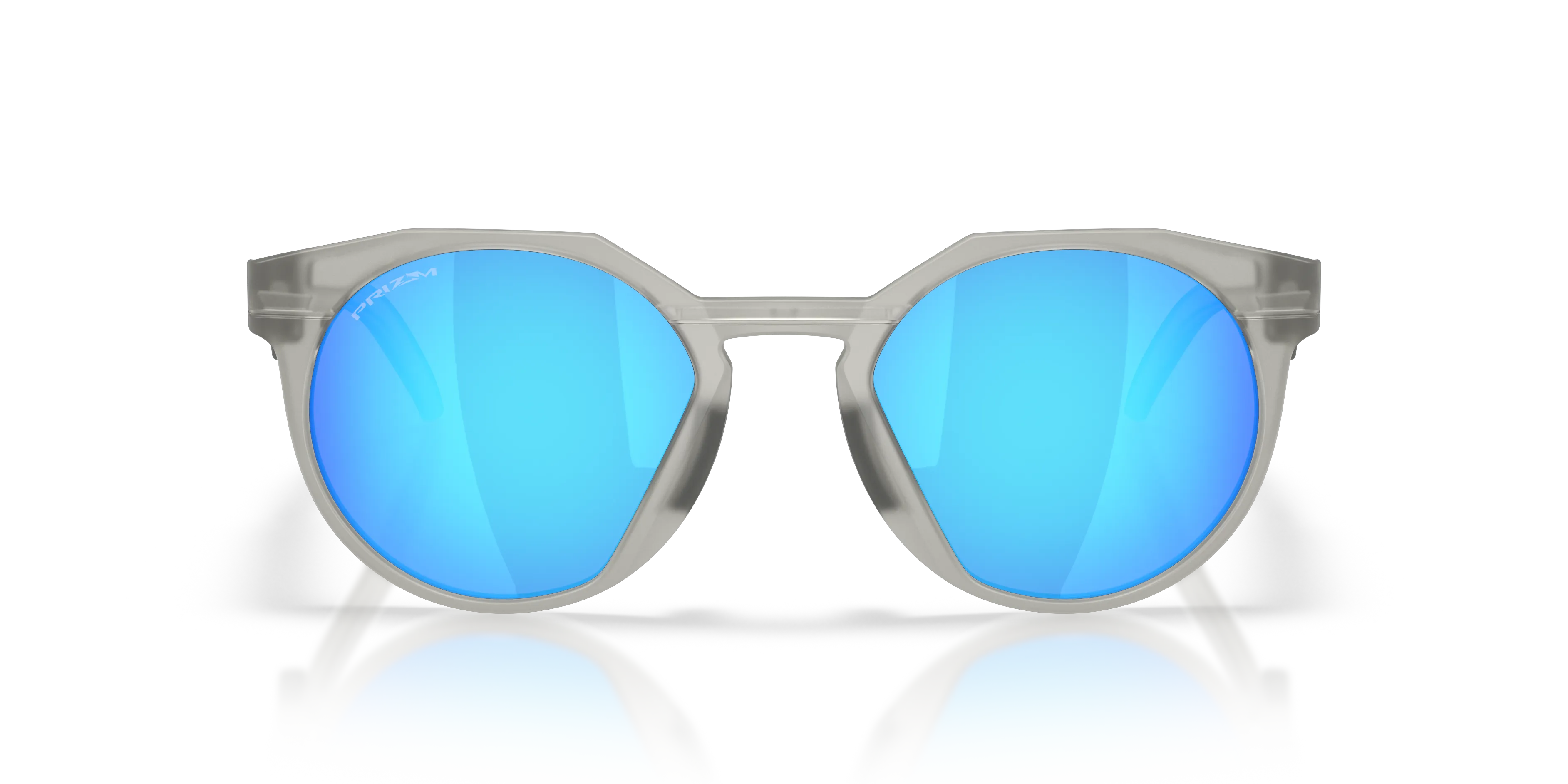 Oakley OO9242 HSTN 924227 Occhiali da sole O_Matter Grigio Blu Rotonda Normale - immagine 3