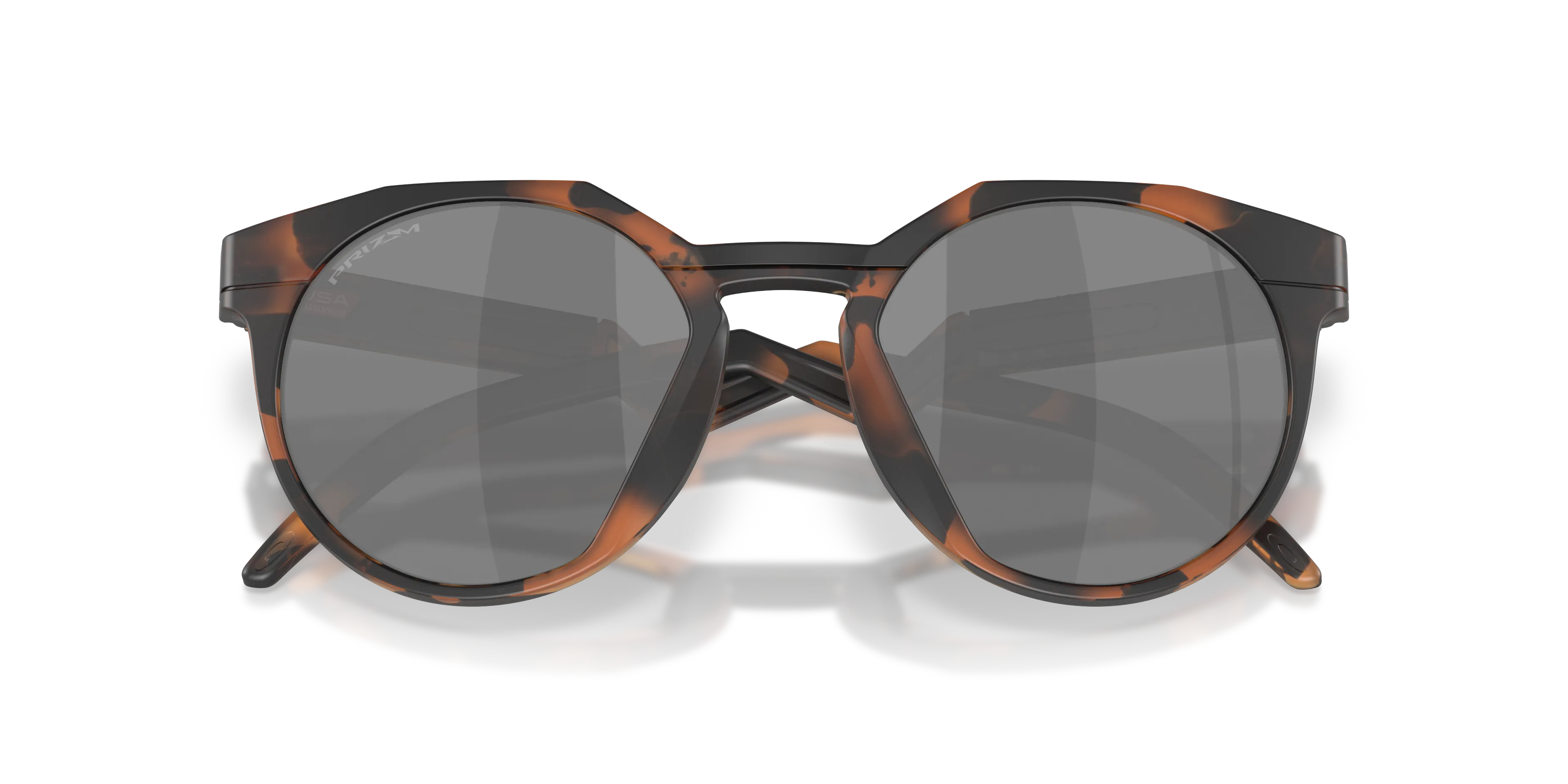 Oakley OO9242 HSTN 924225 Occhiali da sole O_Matter Tartaruga Grigio Rotonda Normale - immagine 2