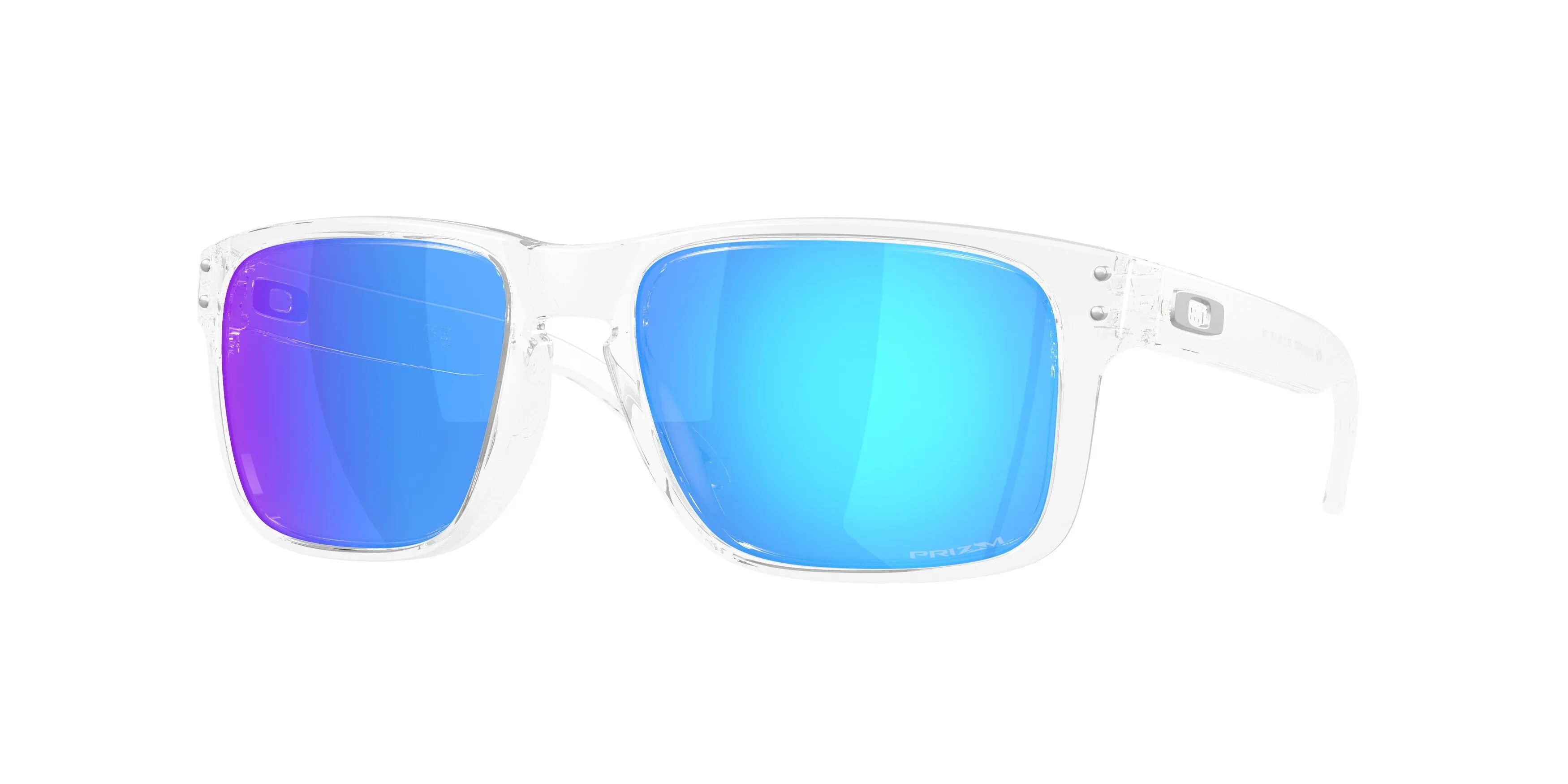 Oakley OO9102 HOLBROOK 9102AS Occhiali da sole O_Matter Trasparente Blu Squadrata Normale - immagine 1