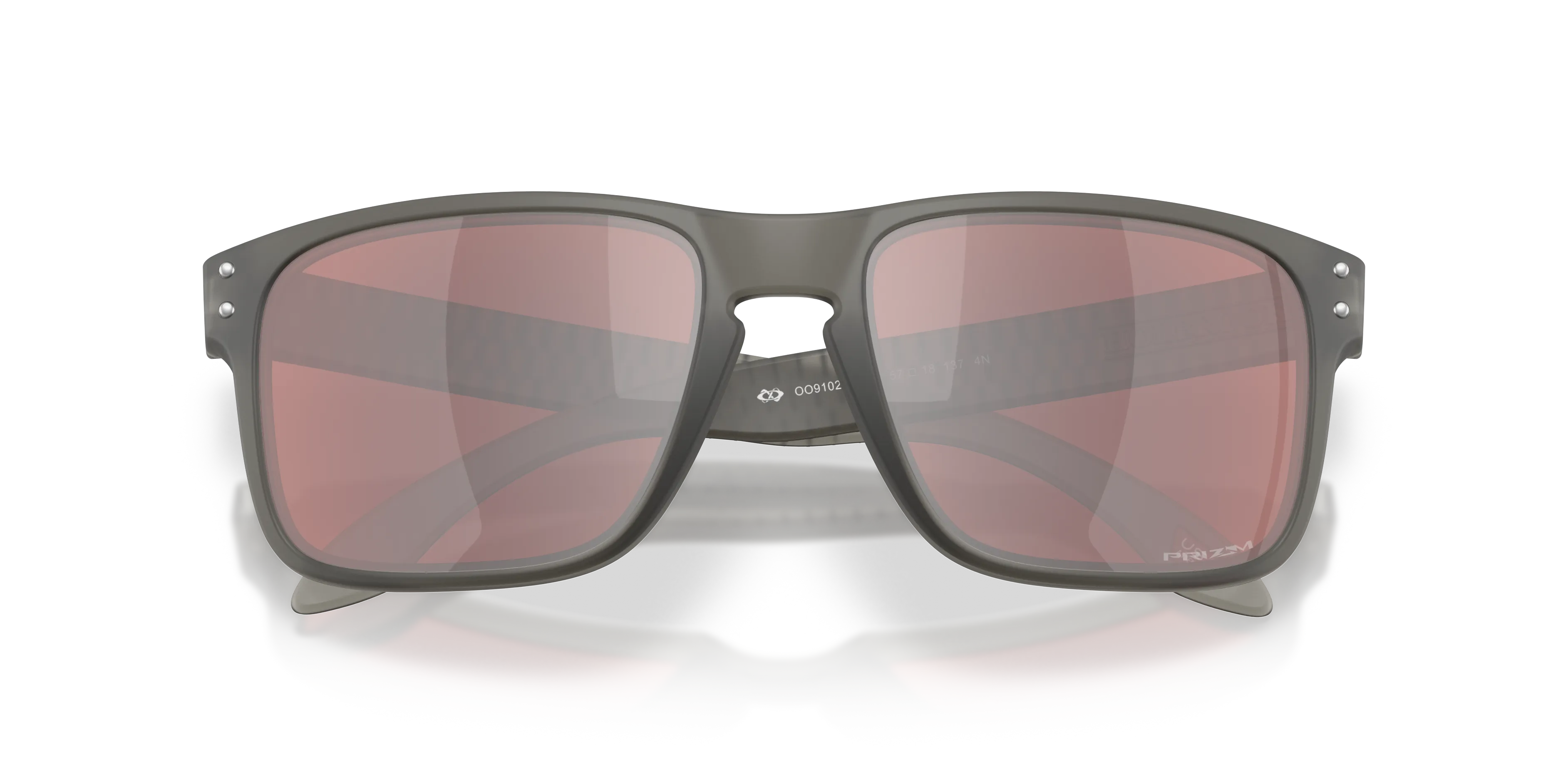 Oakley OO9102 HOLBROOK 9102AR Occhiali da sole O_Matter Grigio Grigio Squadrata Normale - immagine 2