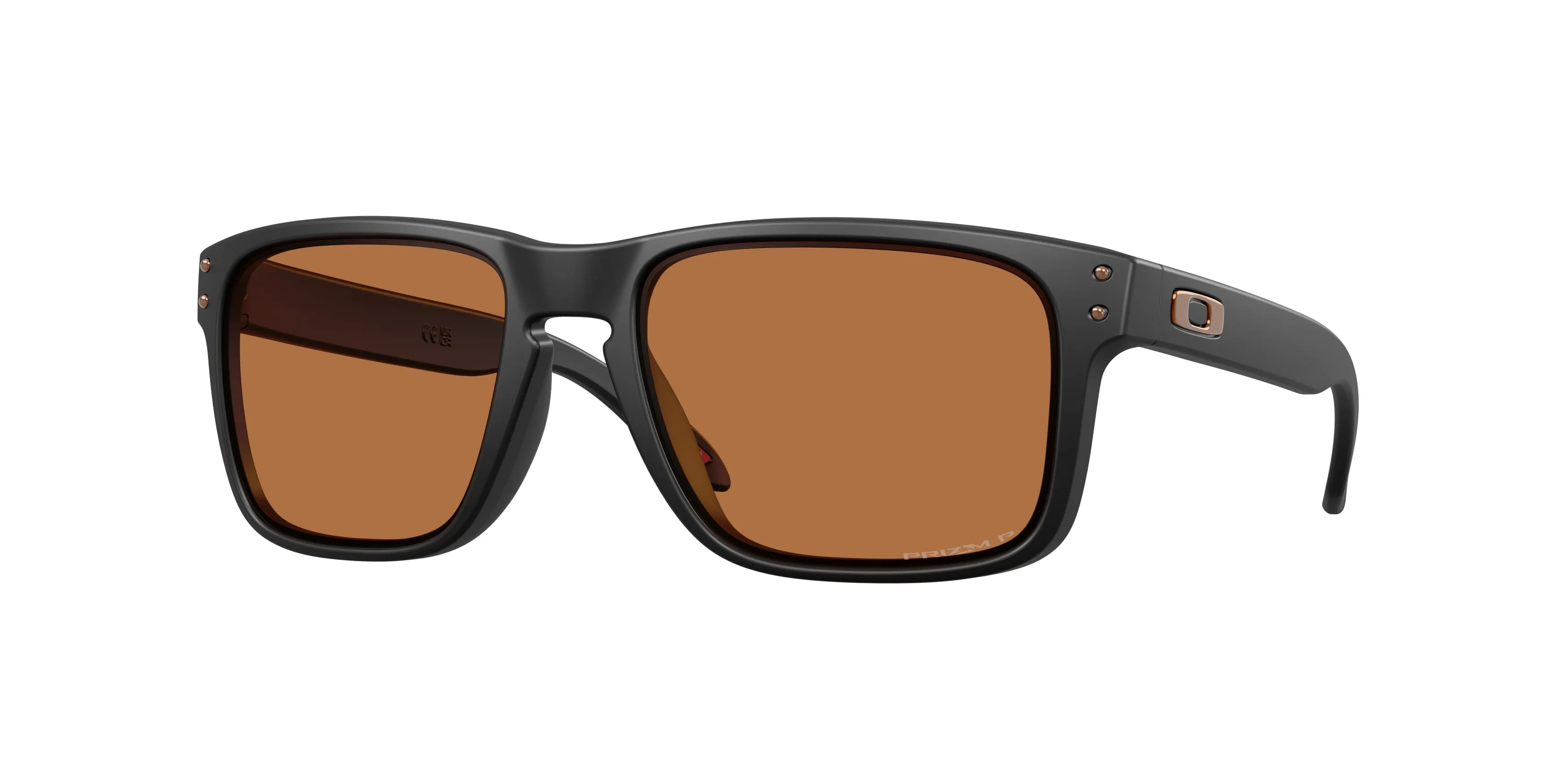 Oakley OO9102 HOLBROOK 9102AM Occhiali da sole O_Matter Nero Bronzo Squadrata Polarizzata - immagine 1