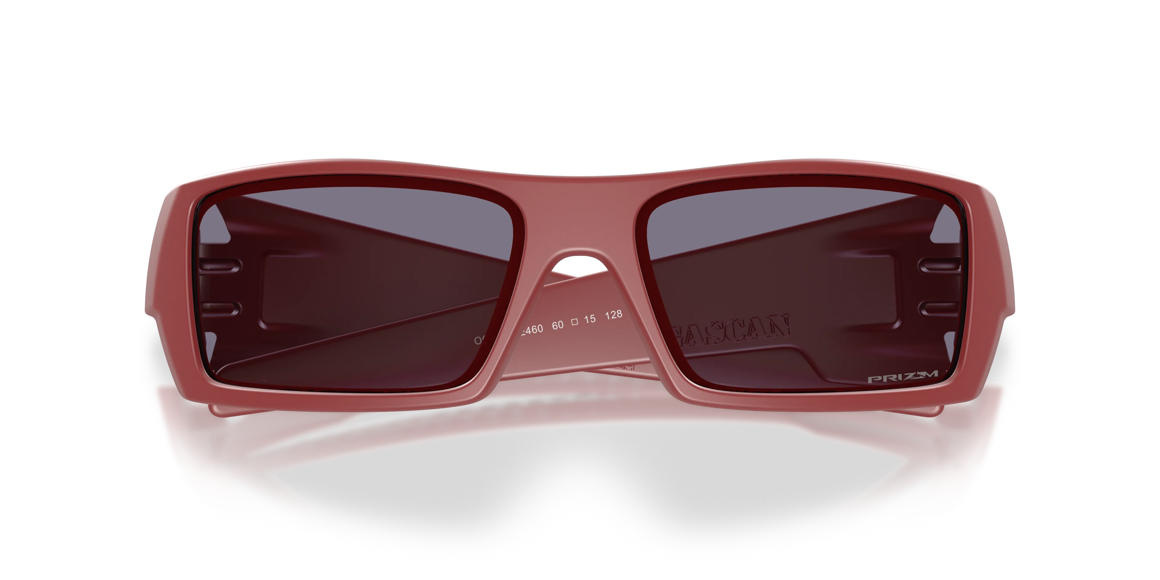 Oakley OO9014 GASCAN 9014E4 Occhiali da sole O_Matter Rosso Grigio Squadrata Normale - immagine 2