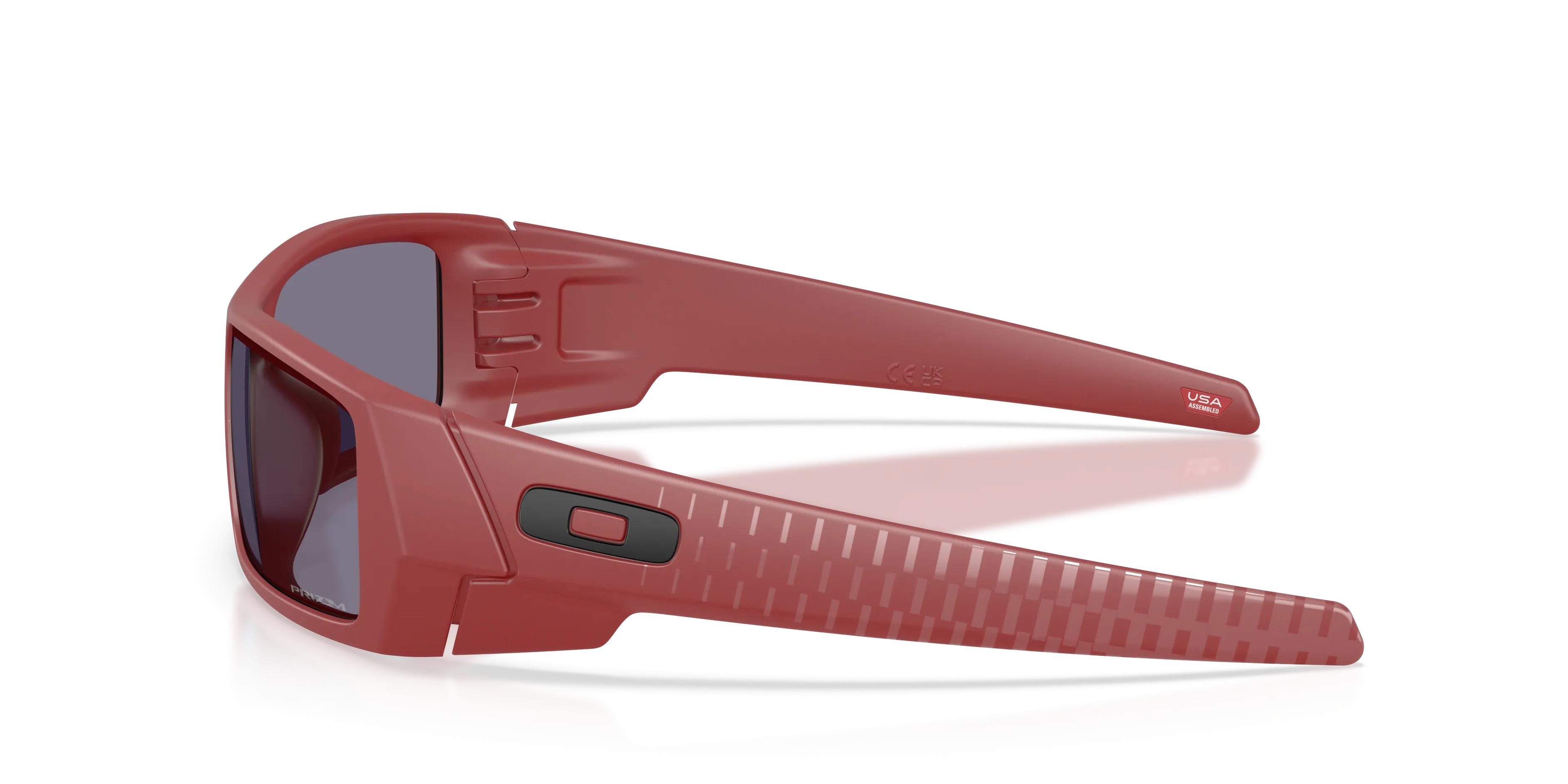 Oakley OO9014 GASCAN 9014E4 Occhiali da sole O_Matter Rosso Grigio Squadrata Normale - immagine 4