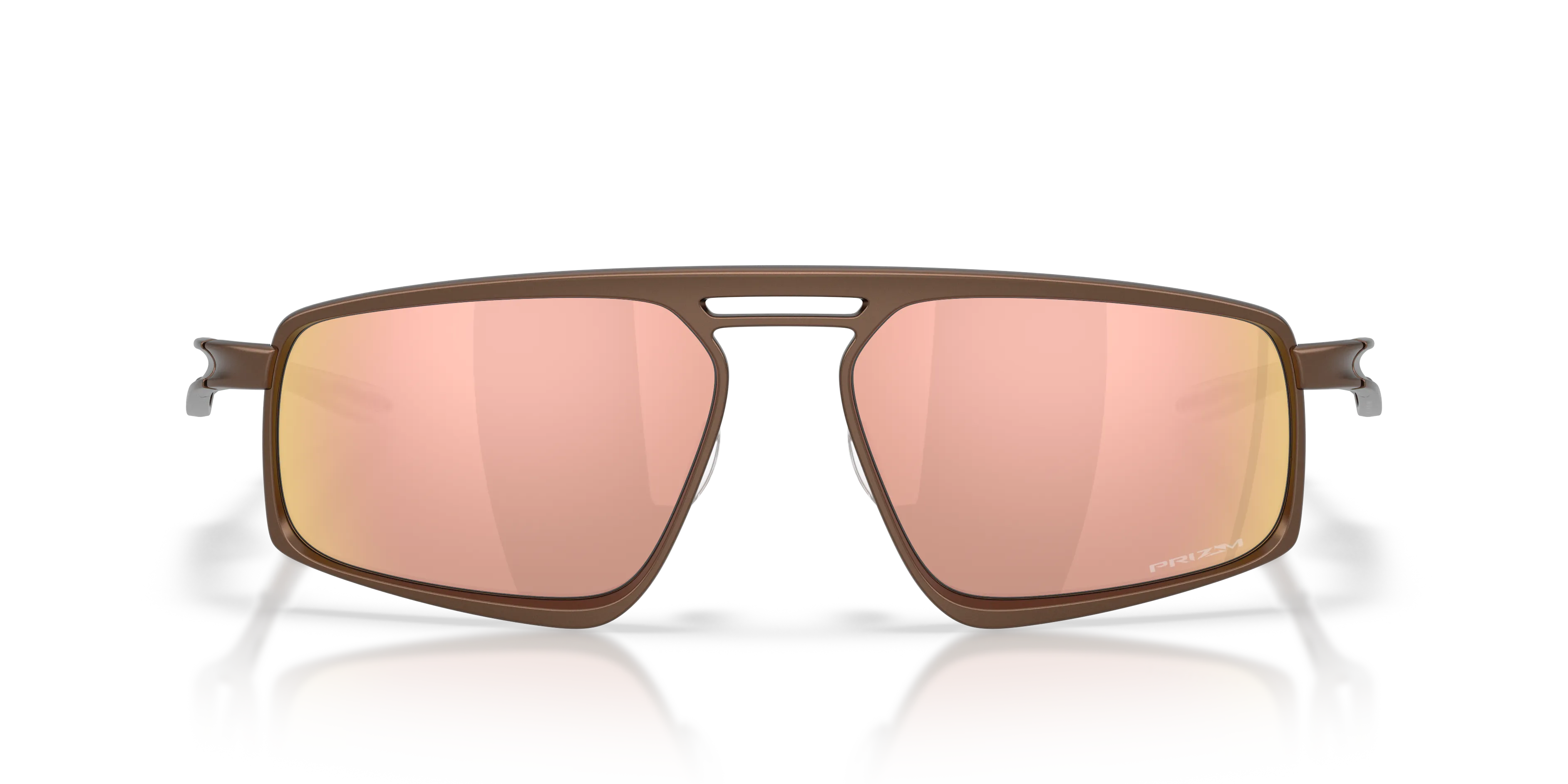 Oakley OO6031 BUSHWICK 603103 Occhiali da sole Titanio Bronzo Oro Squadrata Normale - immagine 3
