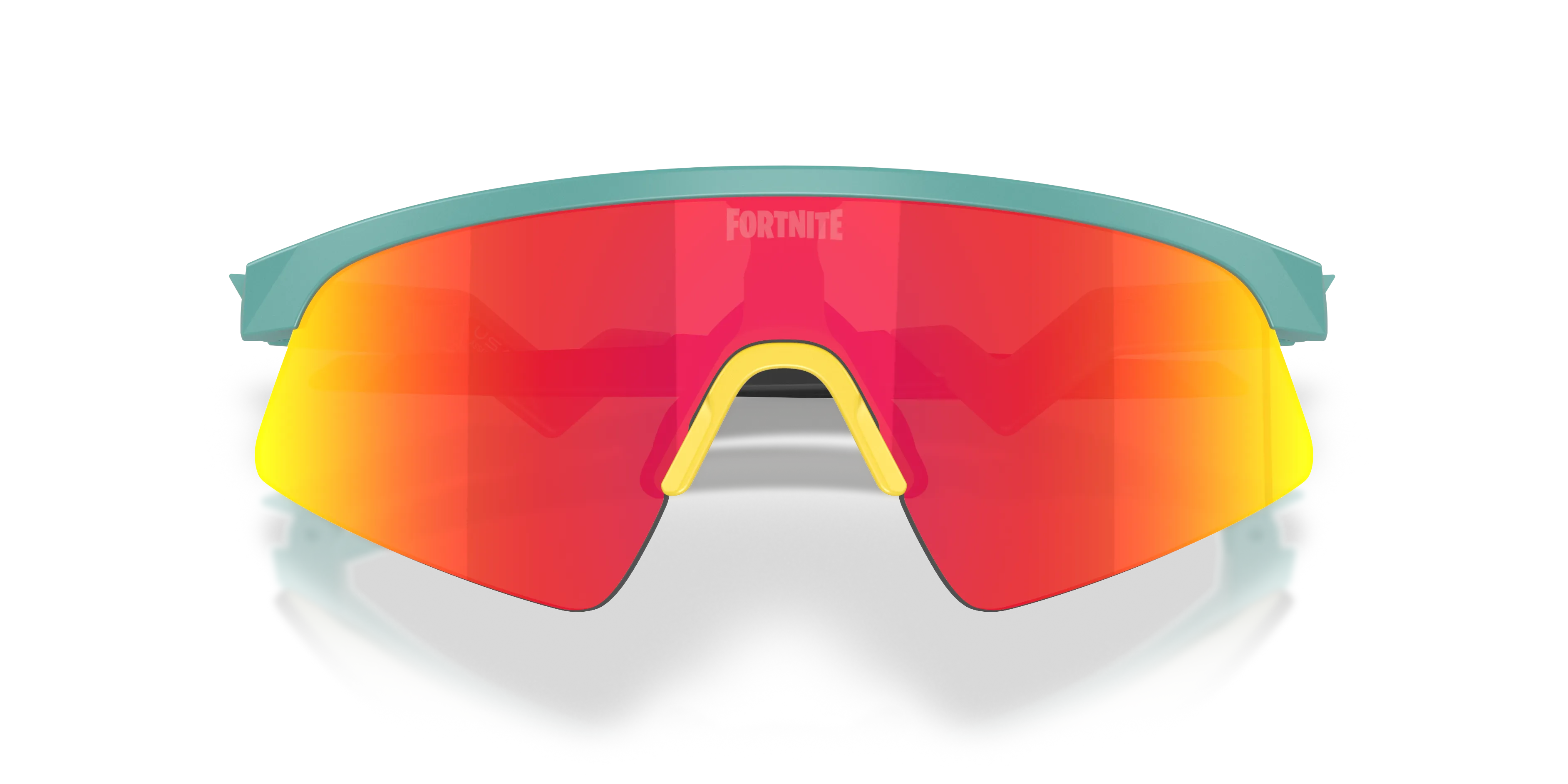 Oakley OJ9015 RESISTOR SWEEP 901515 Occhiali da sole bambino O_Matter Blu Rosso Squadrata Normale - immagine 2