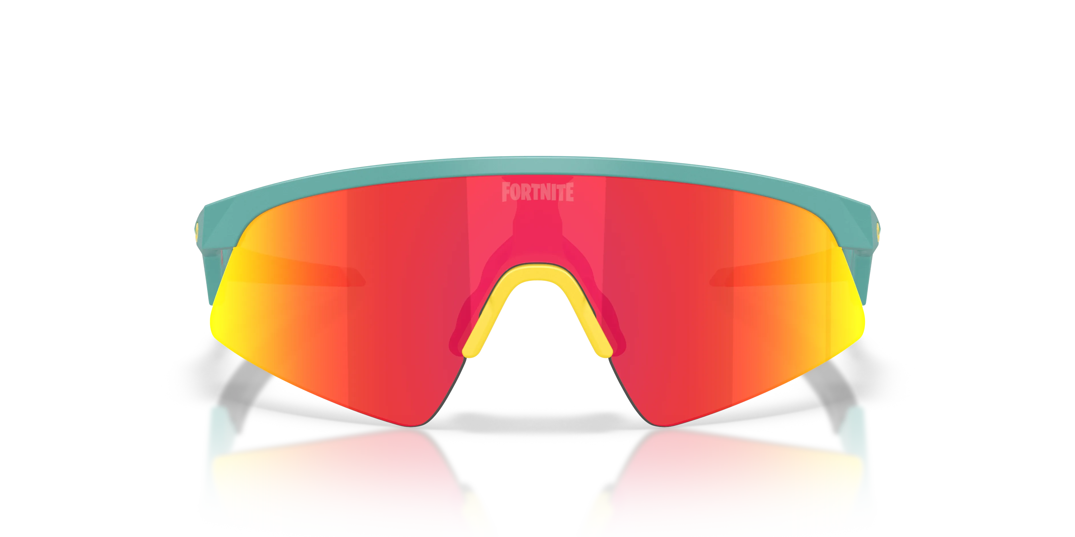 Oakley OJ9015 RESISTOR SWEEP 901515 Occhiali da sole bambino O_Matter Blu Rosso Squadrata Normale - immagine 3