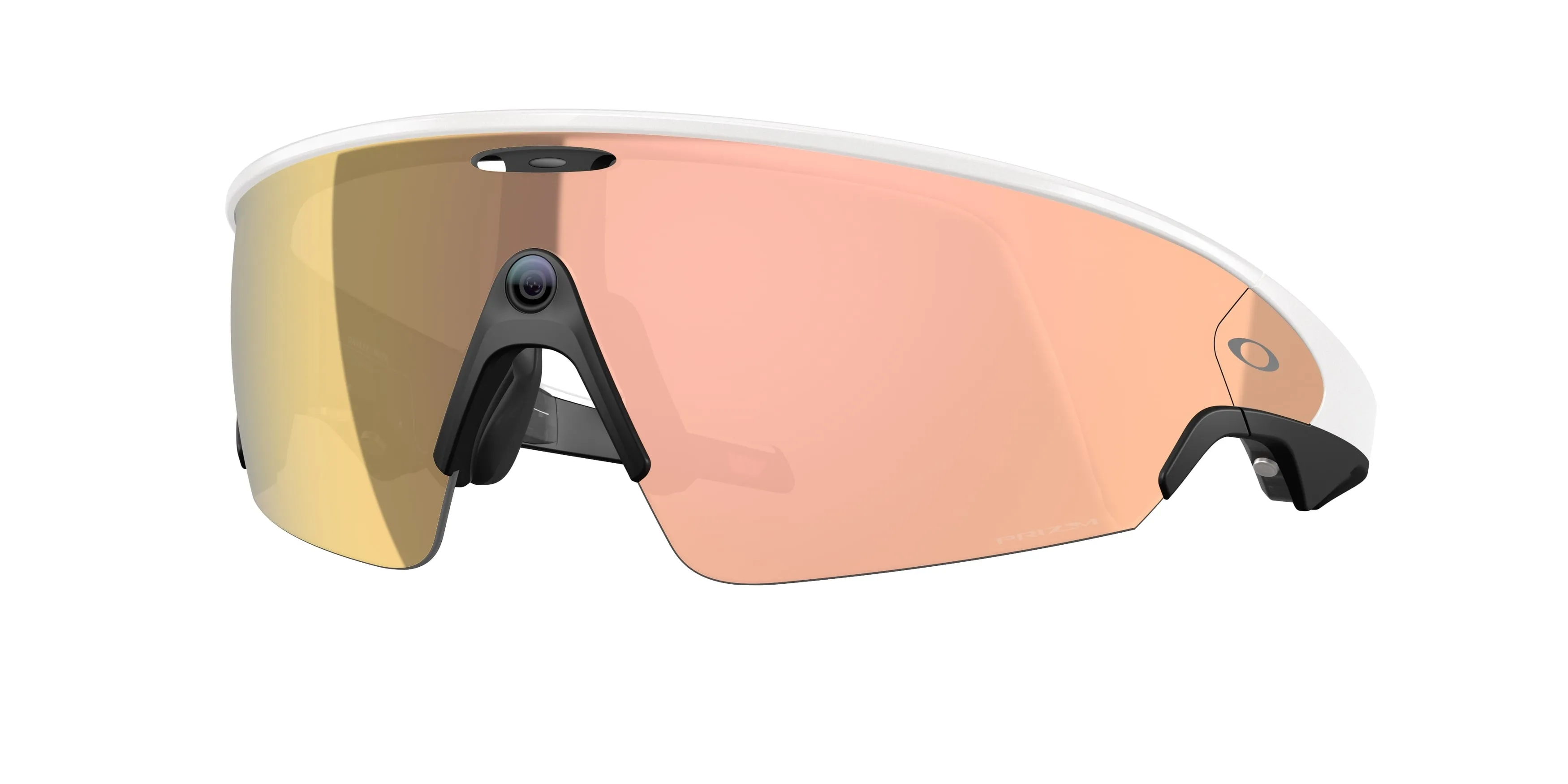 Oakley Meta OW8001 Vanguard 800108 Smart glasses O_Matter Bianco Oro Geometrica Specchiate Prizm - immagine 1