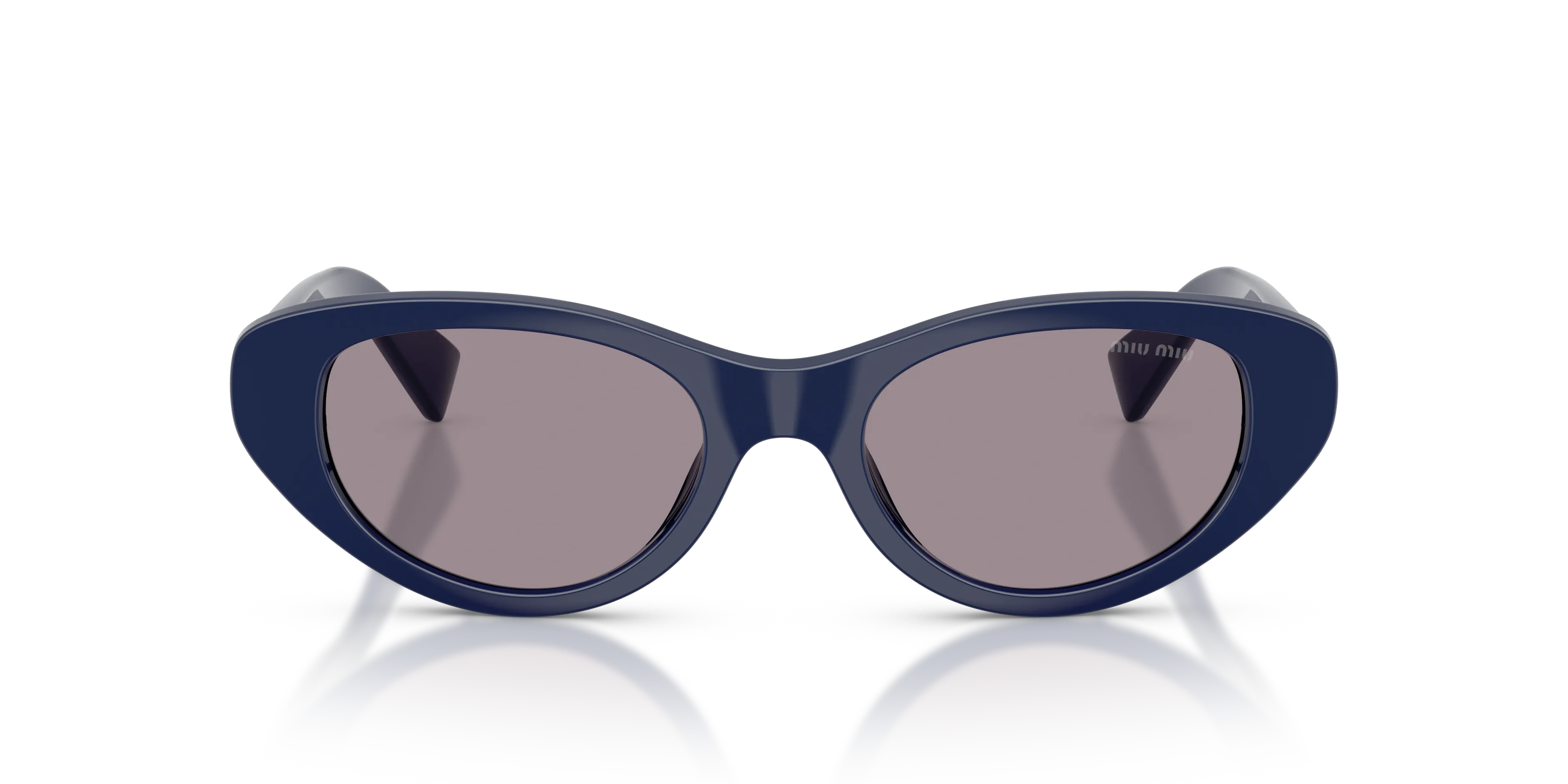 Miu Miu MU C03SU 26R11D Occhiali da sole Acetato Blu Viola Cat Eye Normale - immagine 3