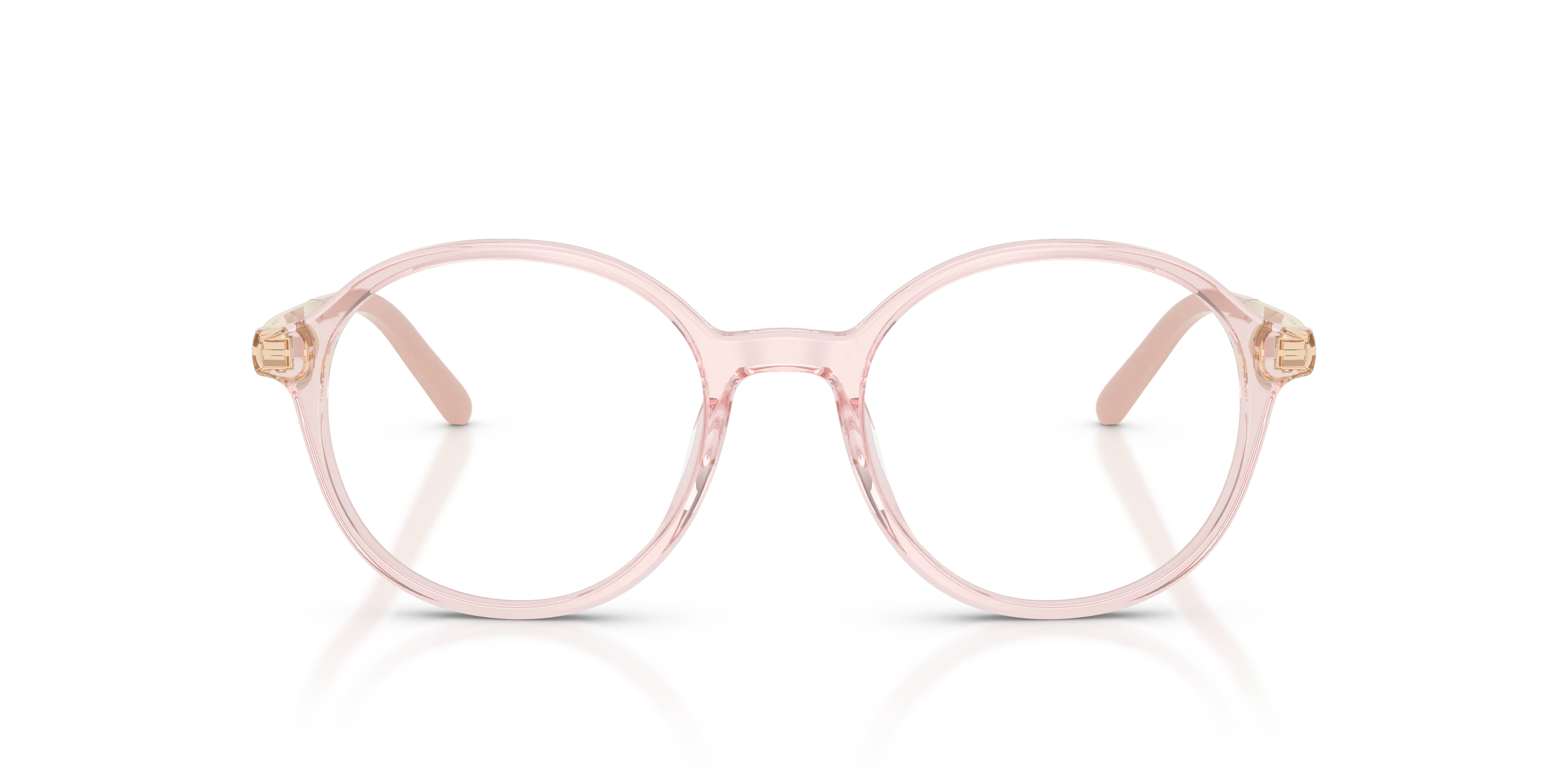 Miu Miu MU 10ZVU 26Q1O1 Montature da vista Acetato Rosa Trasparente Pantos Normale - immagine 3