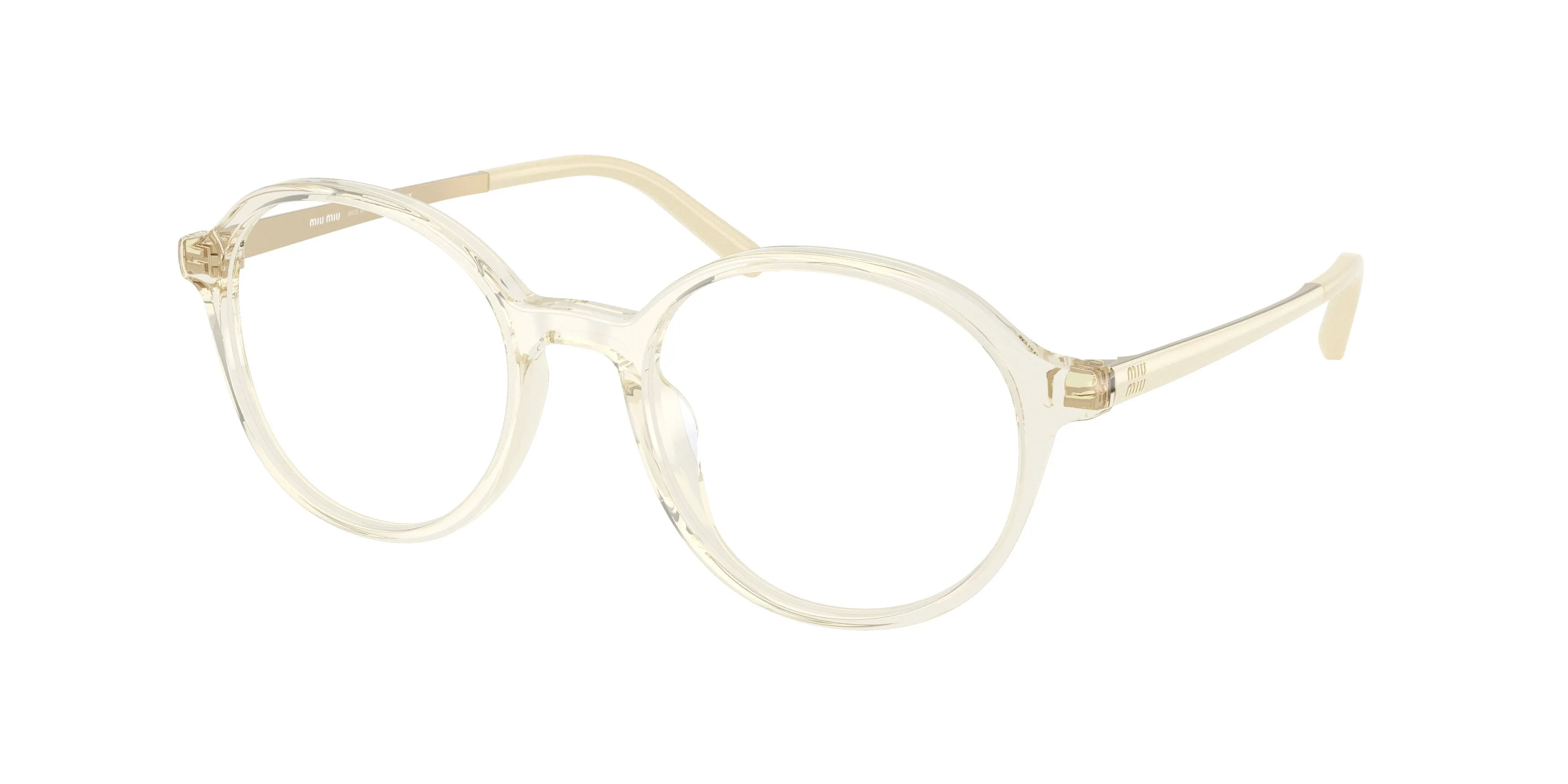Miu Miu MU 10ZVU 12X1O1 Montature da vista Acetato Tartaruga Trasparente Pantos Normale - immagine 1