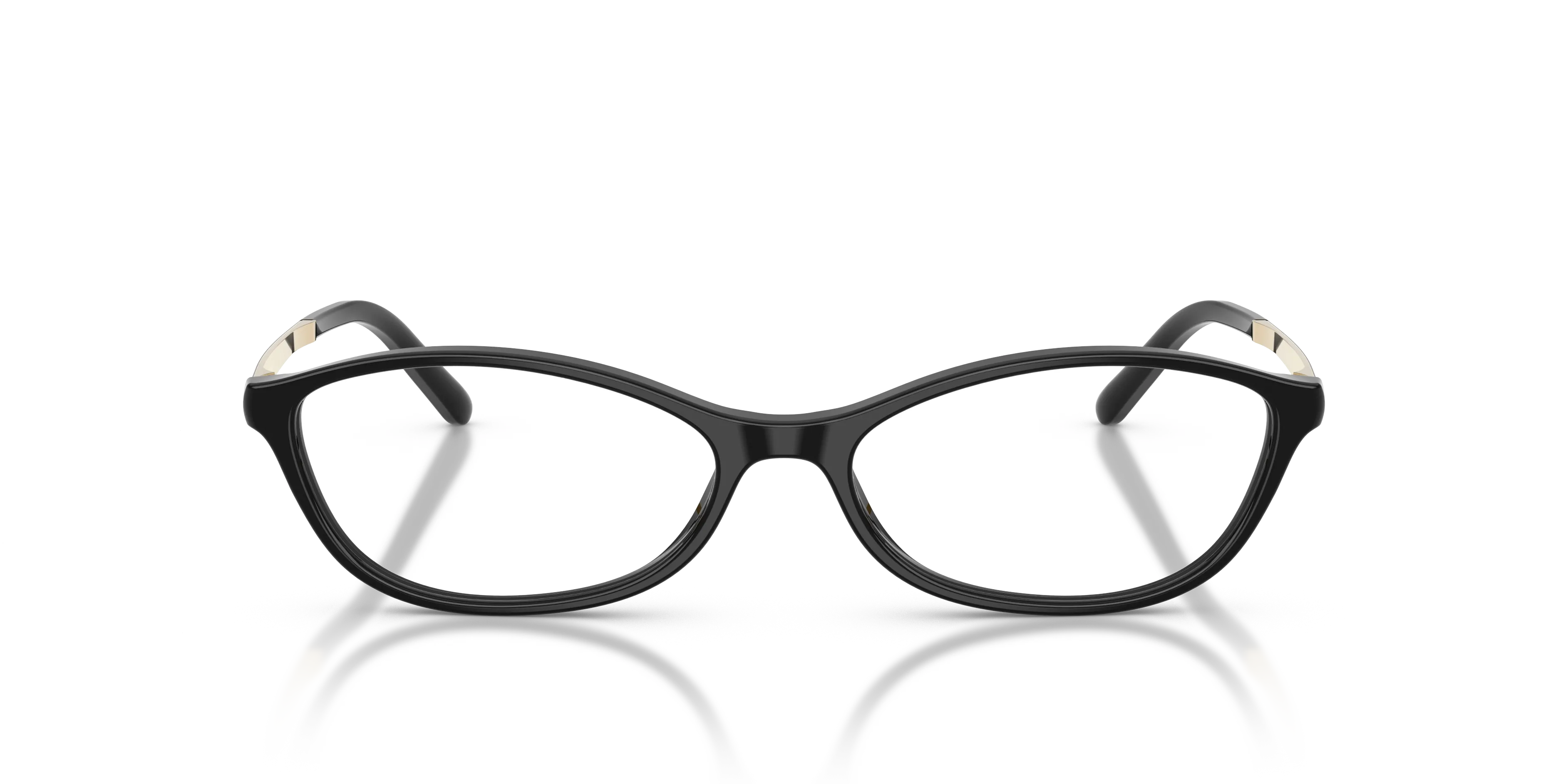 Miu Miu MU 05ZV 16K1O1 Montature da vista Acetato Nero Trasparente Rotonda Normale - immagine 3