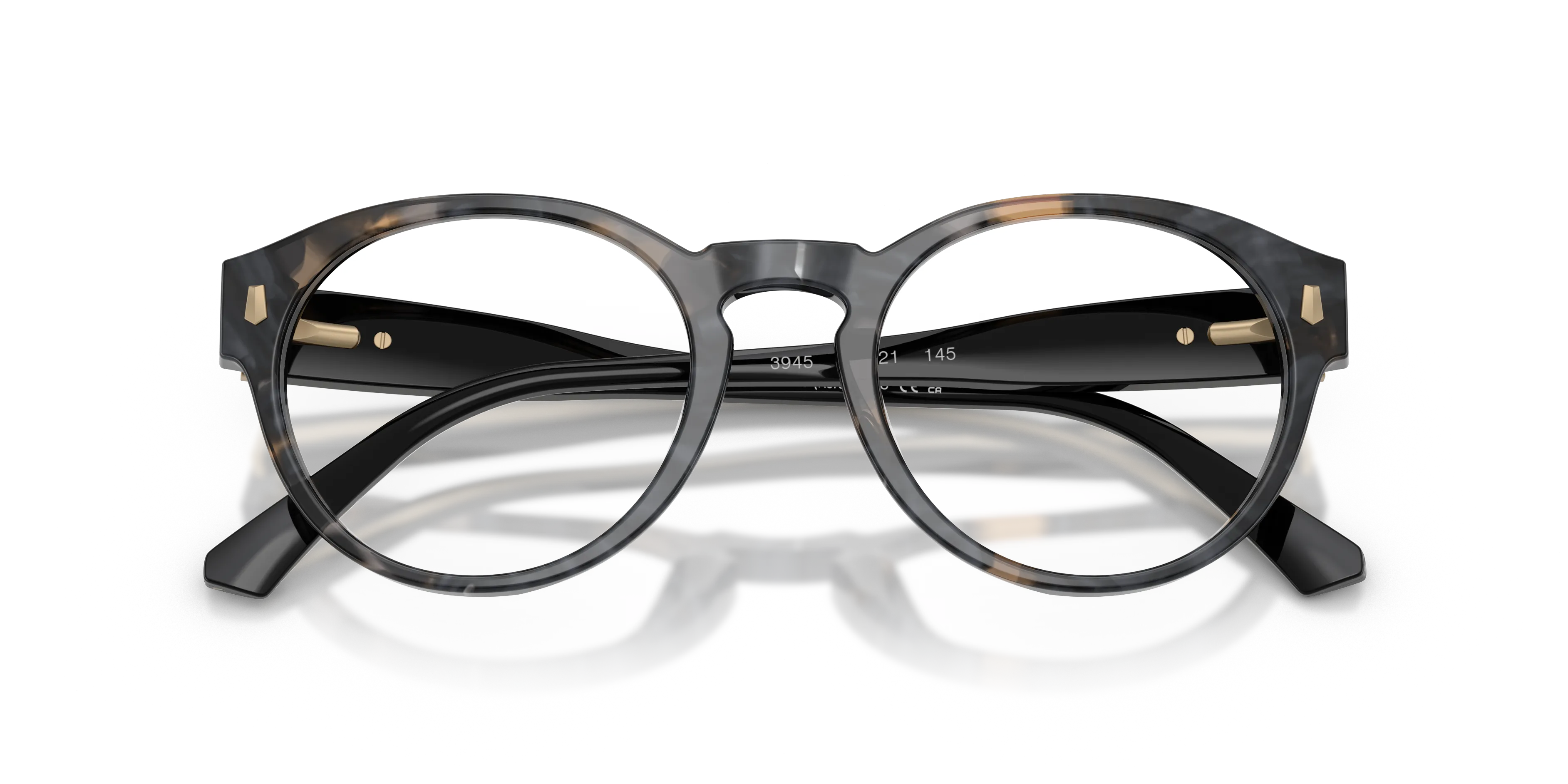 Michael Kors MK4209U KORCULA 3945 Montature da vista Acetato Nero Trasparente Rotonda Normale - immagine 2