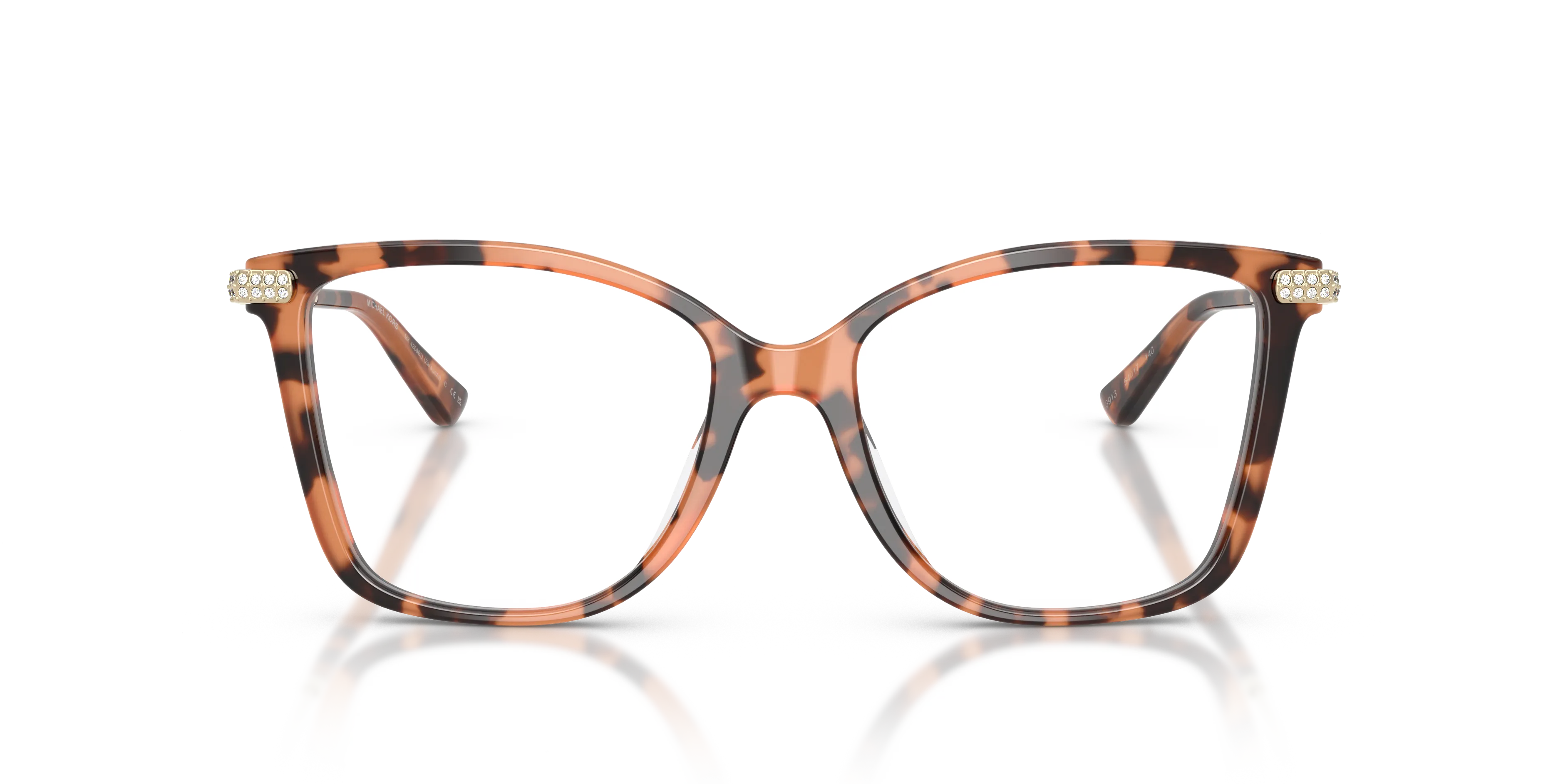 Michael Kors MK4208BU ZARAGOZA 3913 Montature da vista Acetato Tartaruga Trasparente Squadrata Normale - immagine 3