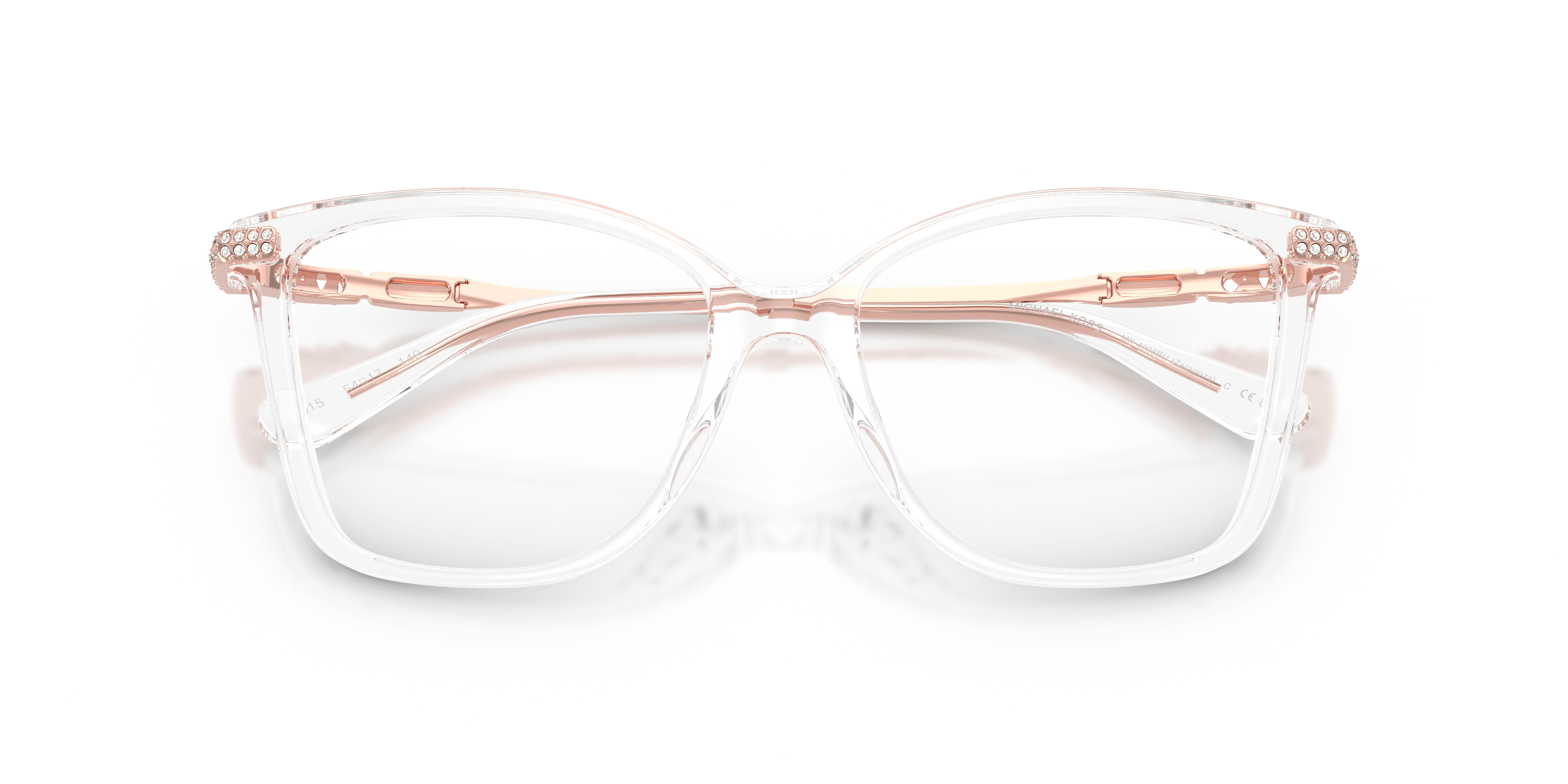 Michael Kors MK4208BU ZARAGOZA 3015 Montature da vista Acetato Trasparente Trasparente Squadrata Normale - immagine 2
