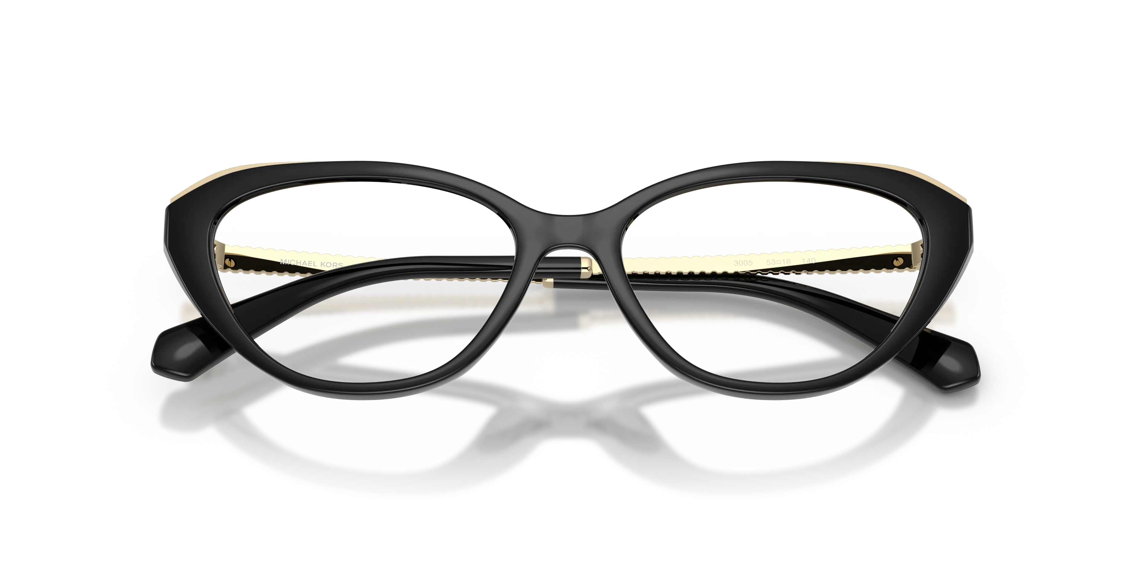 Michael Kors MK4206U LILLE 3005 Montature da vista Iniettato Nero Trasparente Rotonda Normale - immagine 2