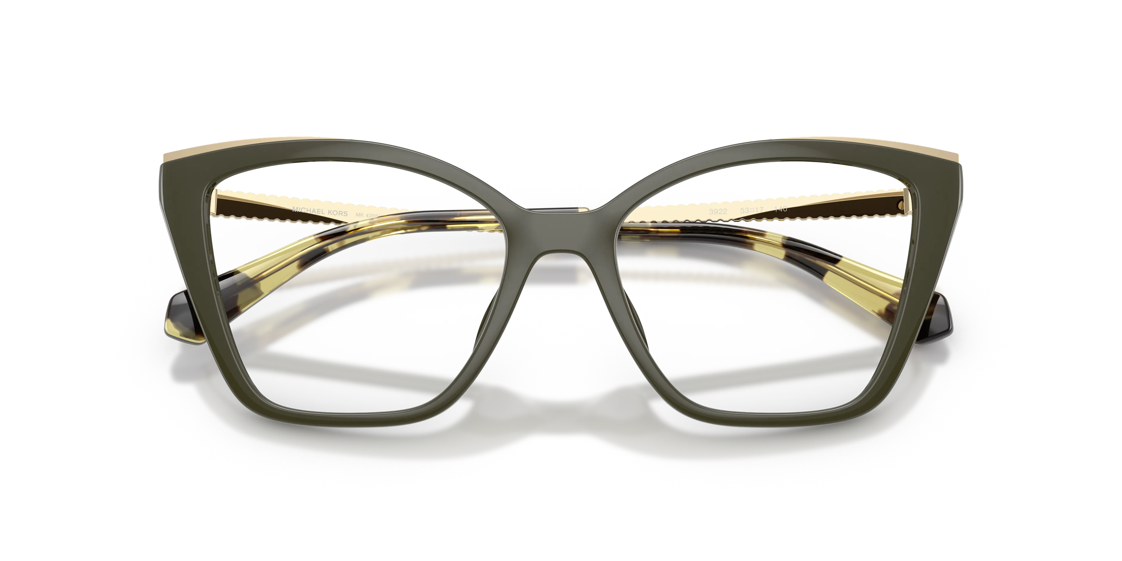 Michael Kors MK4205U GRINDELWALD 3922 Montature da vista Iniettato Verde Trasparente Squadrata Normale - immagine 2