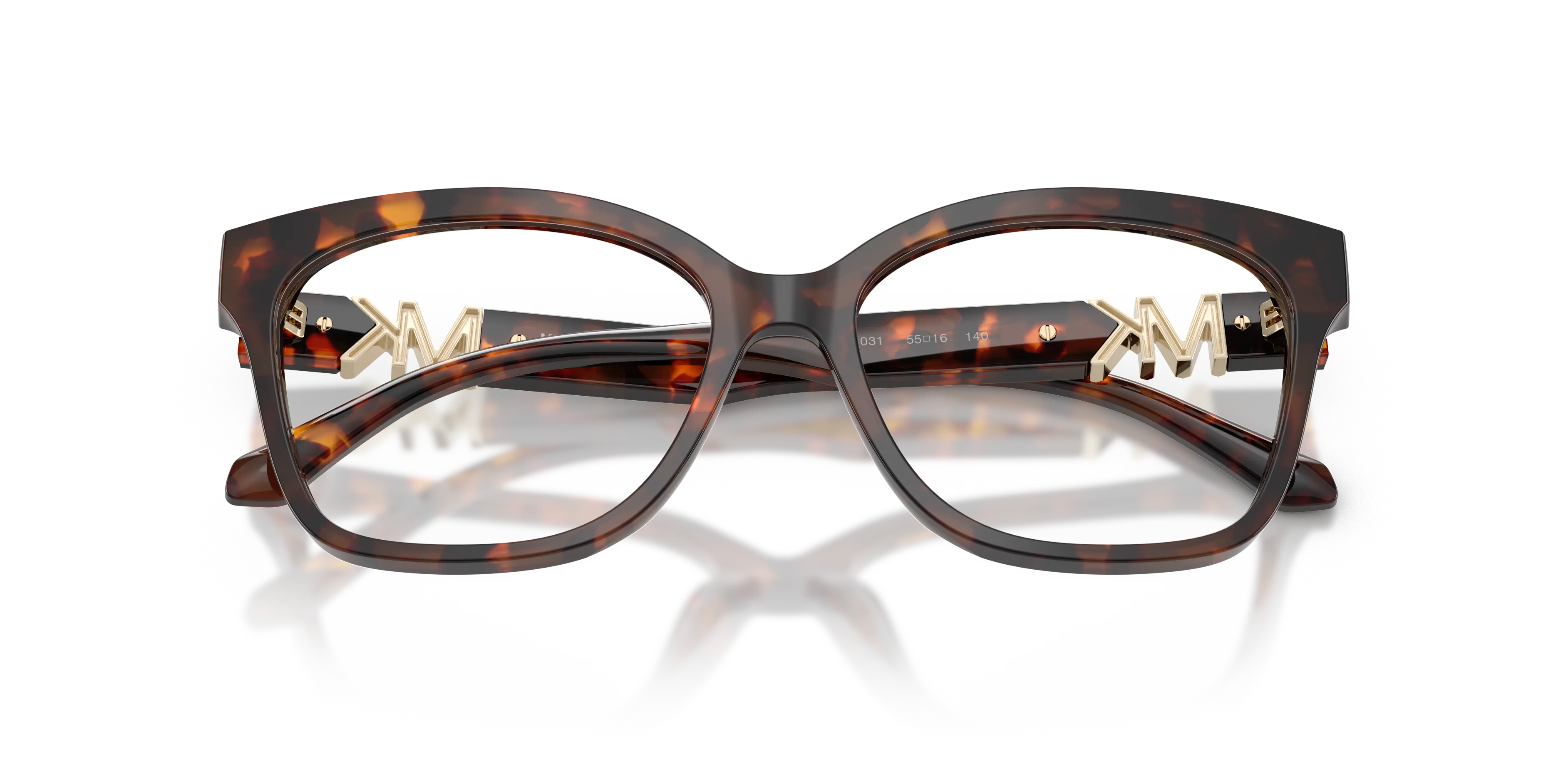 Michael Kors MK4203U TOPANGA 4031 Montature da vista Acetato Tartaruga Trasparente Squadrata Normale - immagine 2